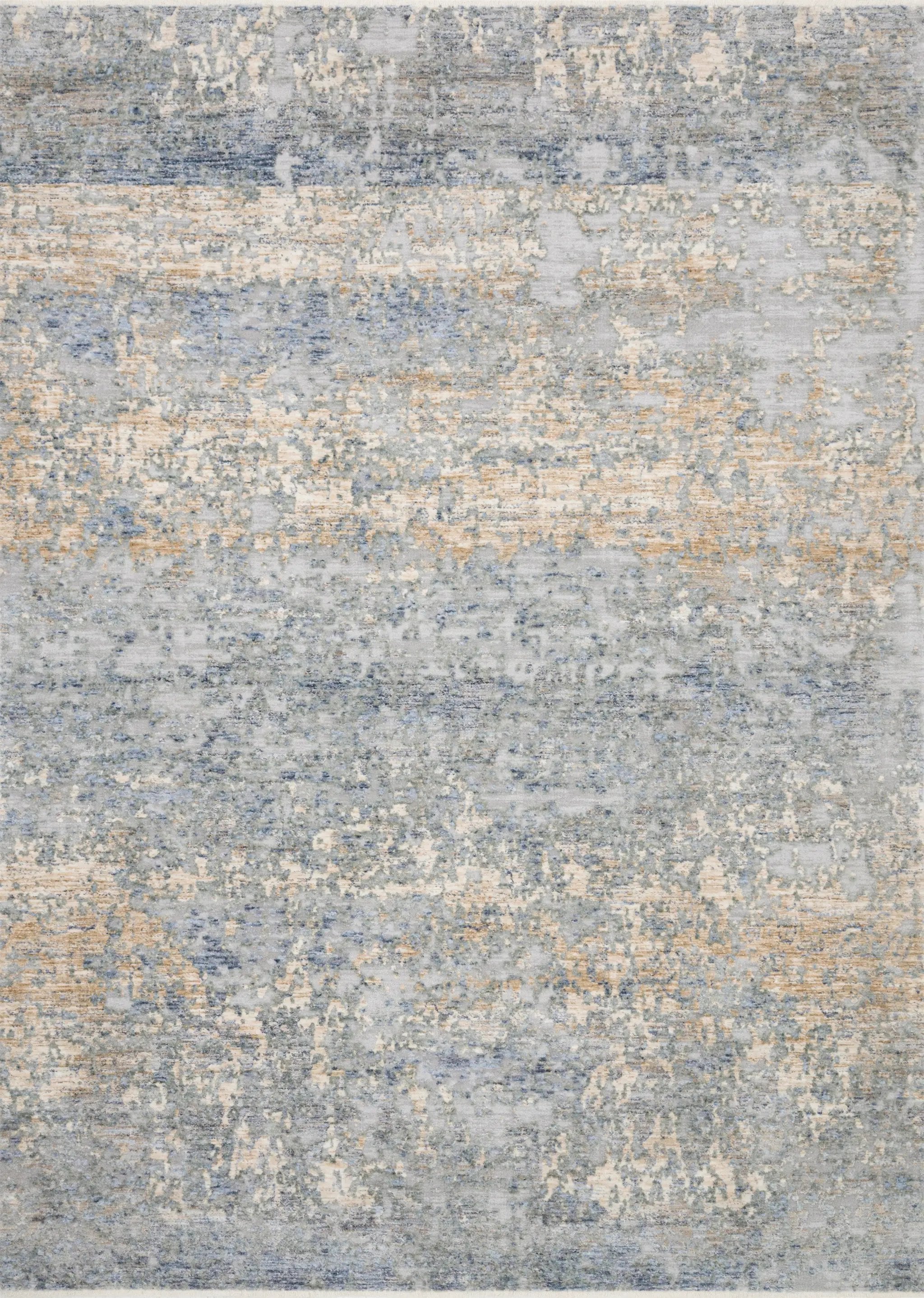 Pandora PAN-05 Blue / Gold Area Rug by Loloi