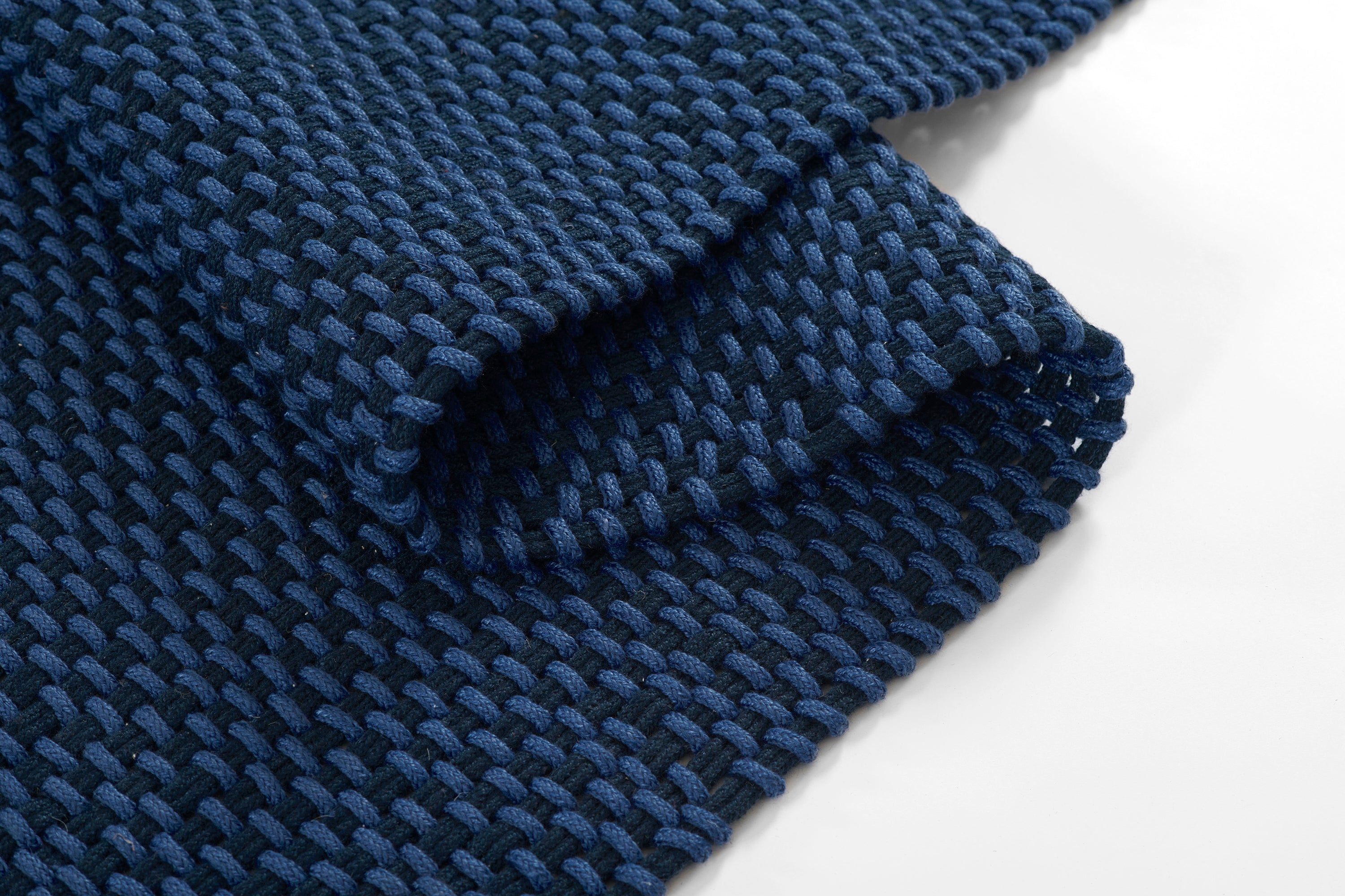 Momeni Paracord PCD-1 Blue Hand Woven Area Rug