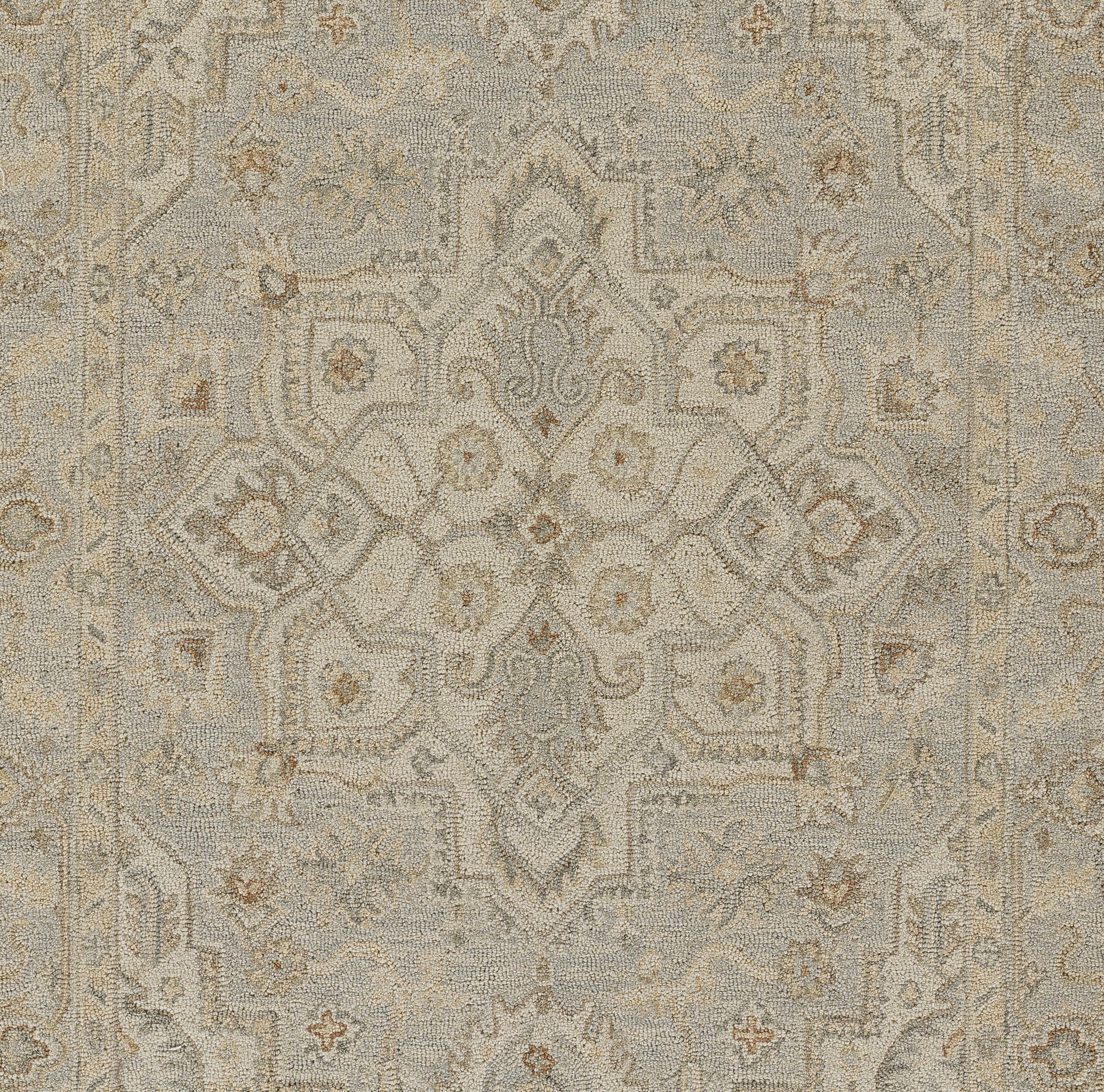 Momeni Pasha PSH-1 Light Blue Hand Tufted Area Rug