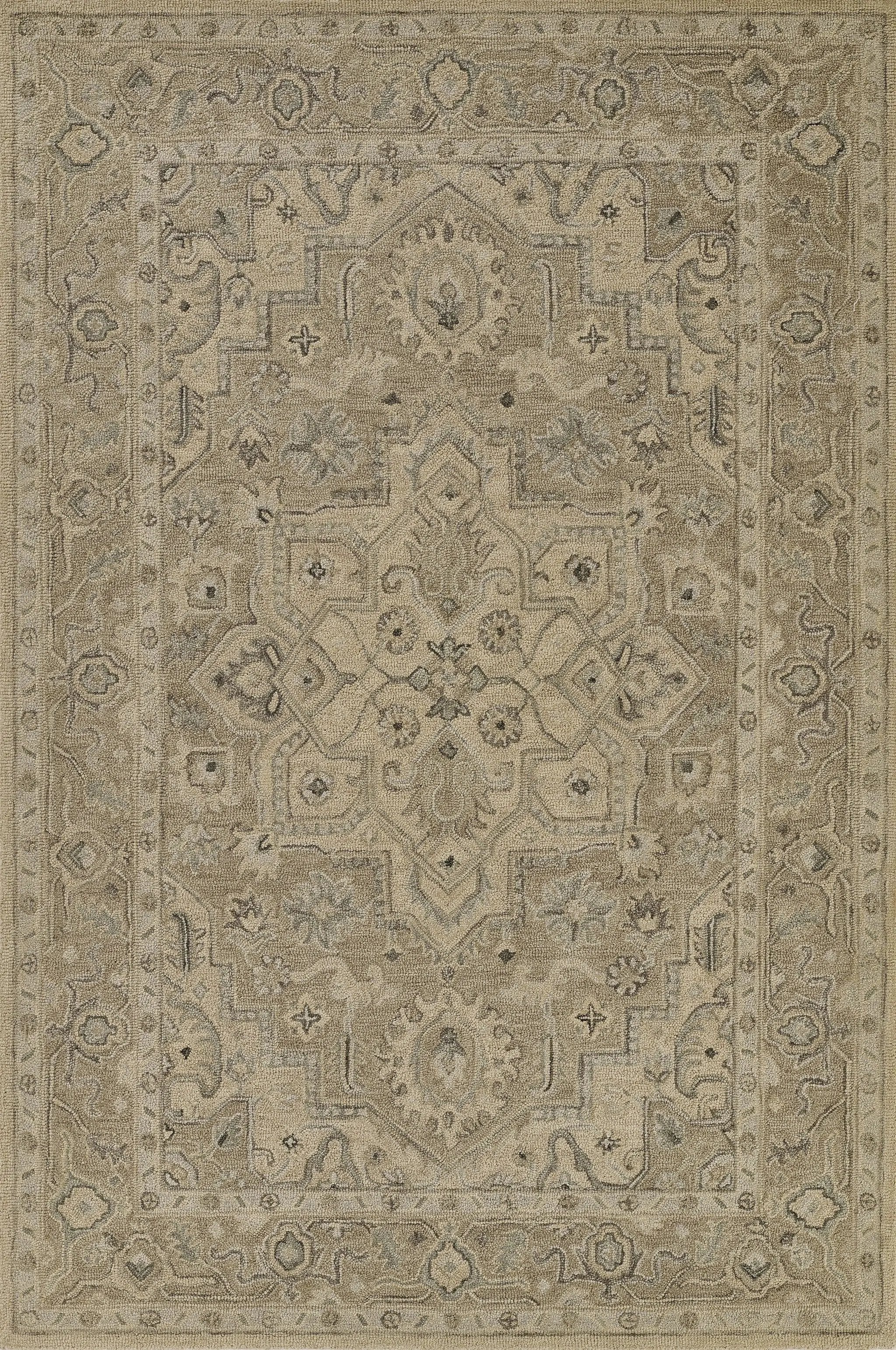 Pasha PSH-1 Taupe Area Rug by Momeni