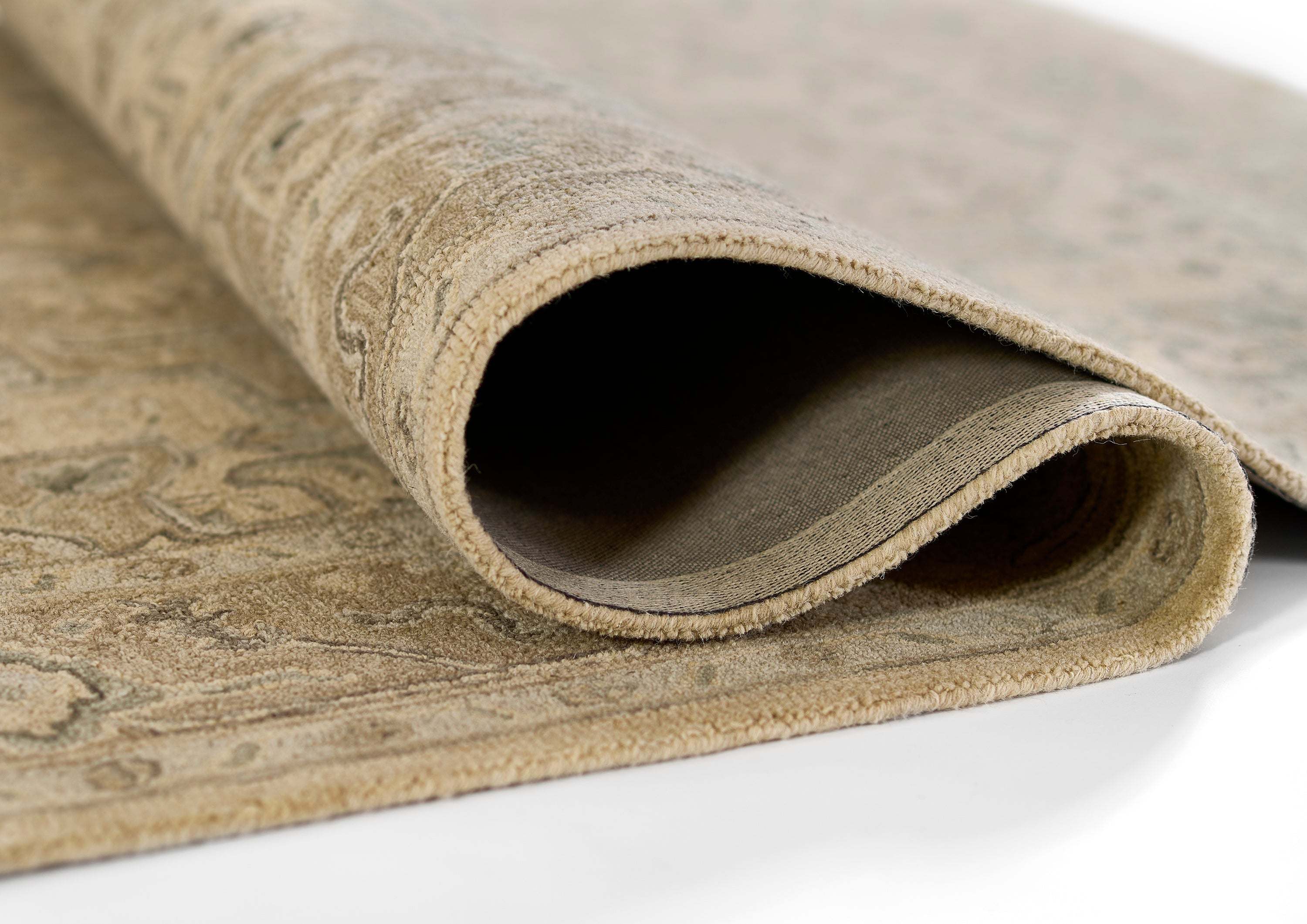 Momeni Pasha PSH-1 Taupe Hand Tufted Area Rug