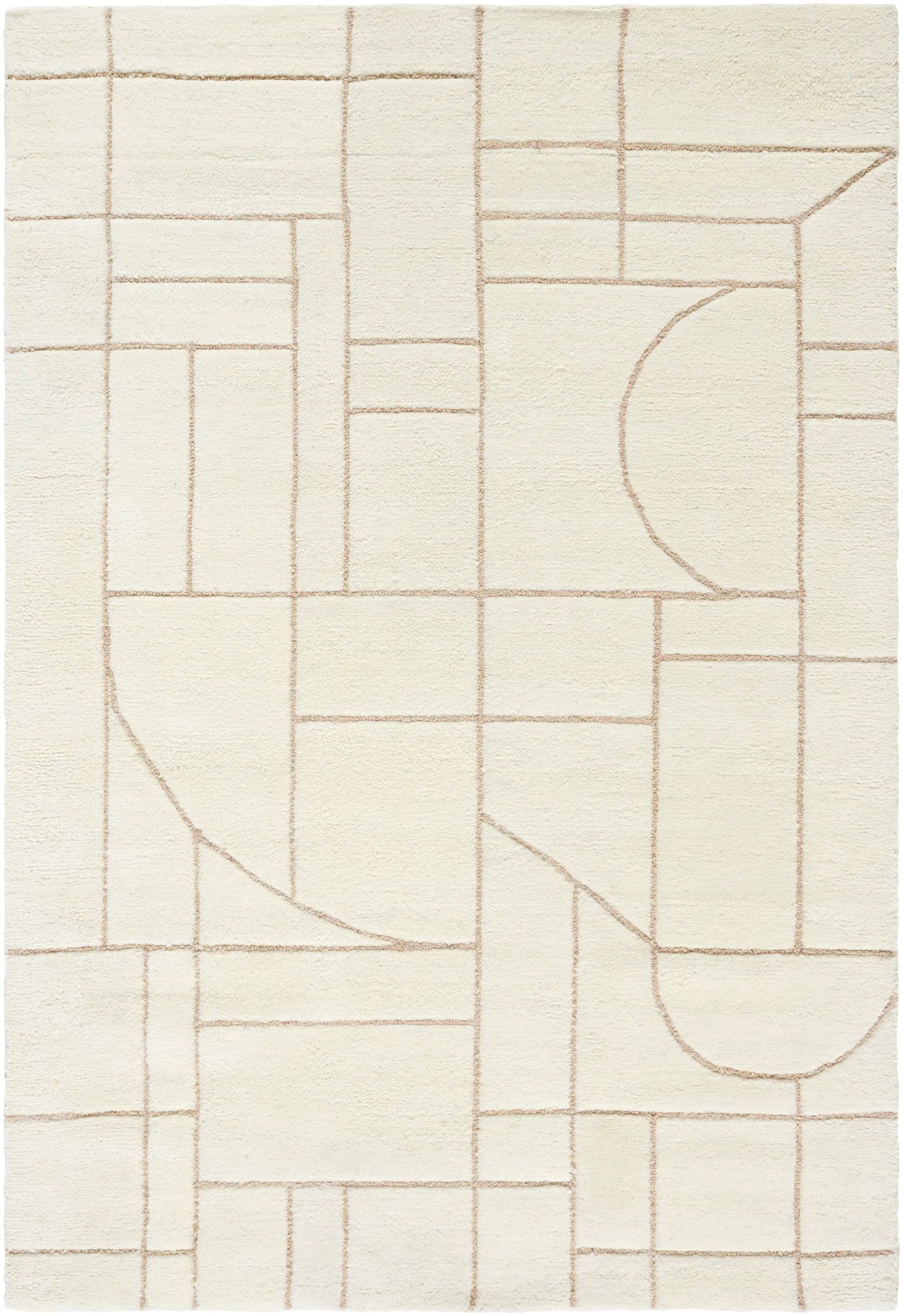 Portobello PBO-2313 Ivory Area Rug by LIVABLISS