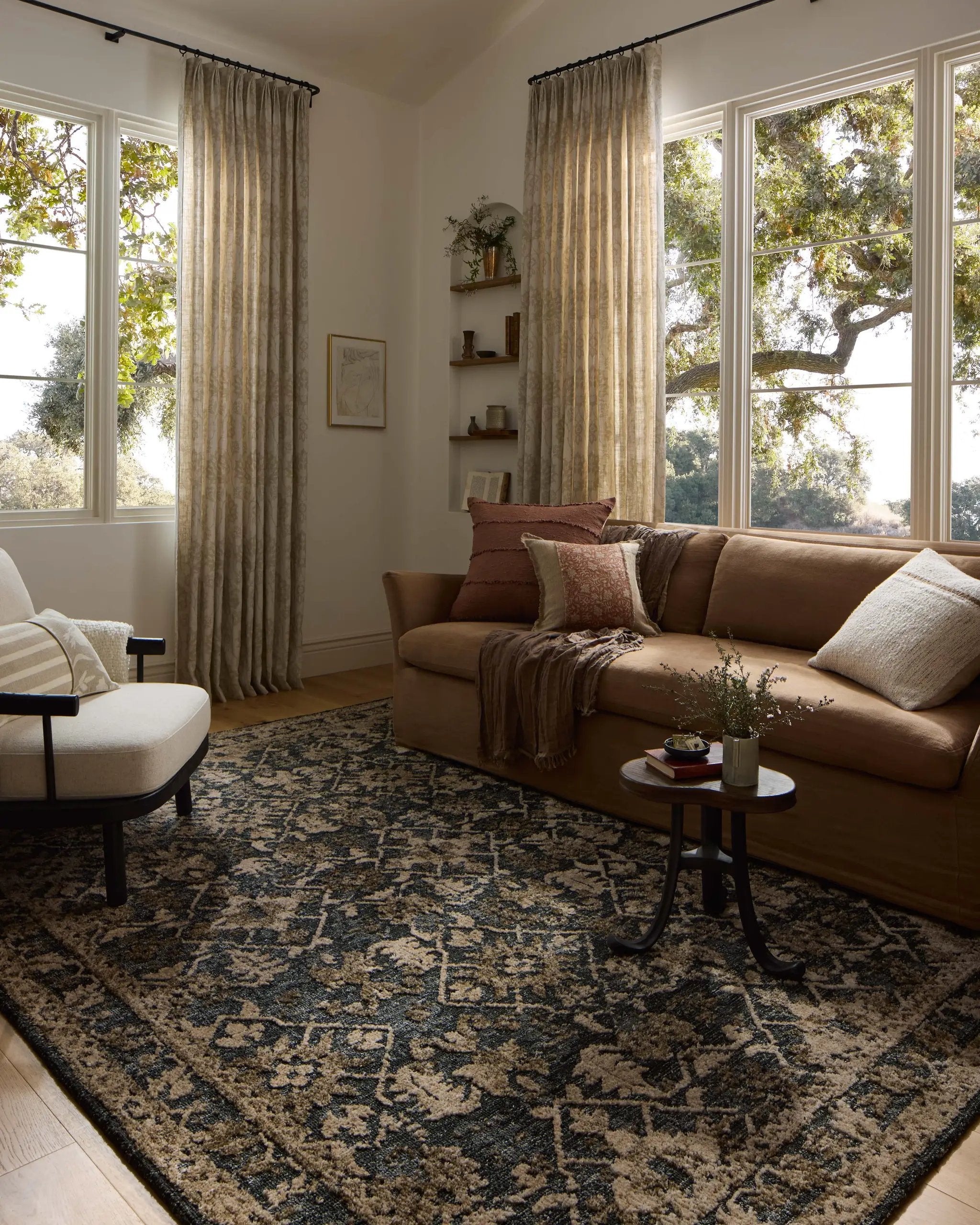 Percival PCV-05 Denim /Granite Area Rug by Loloi