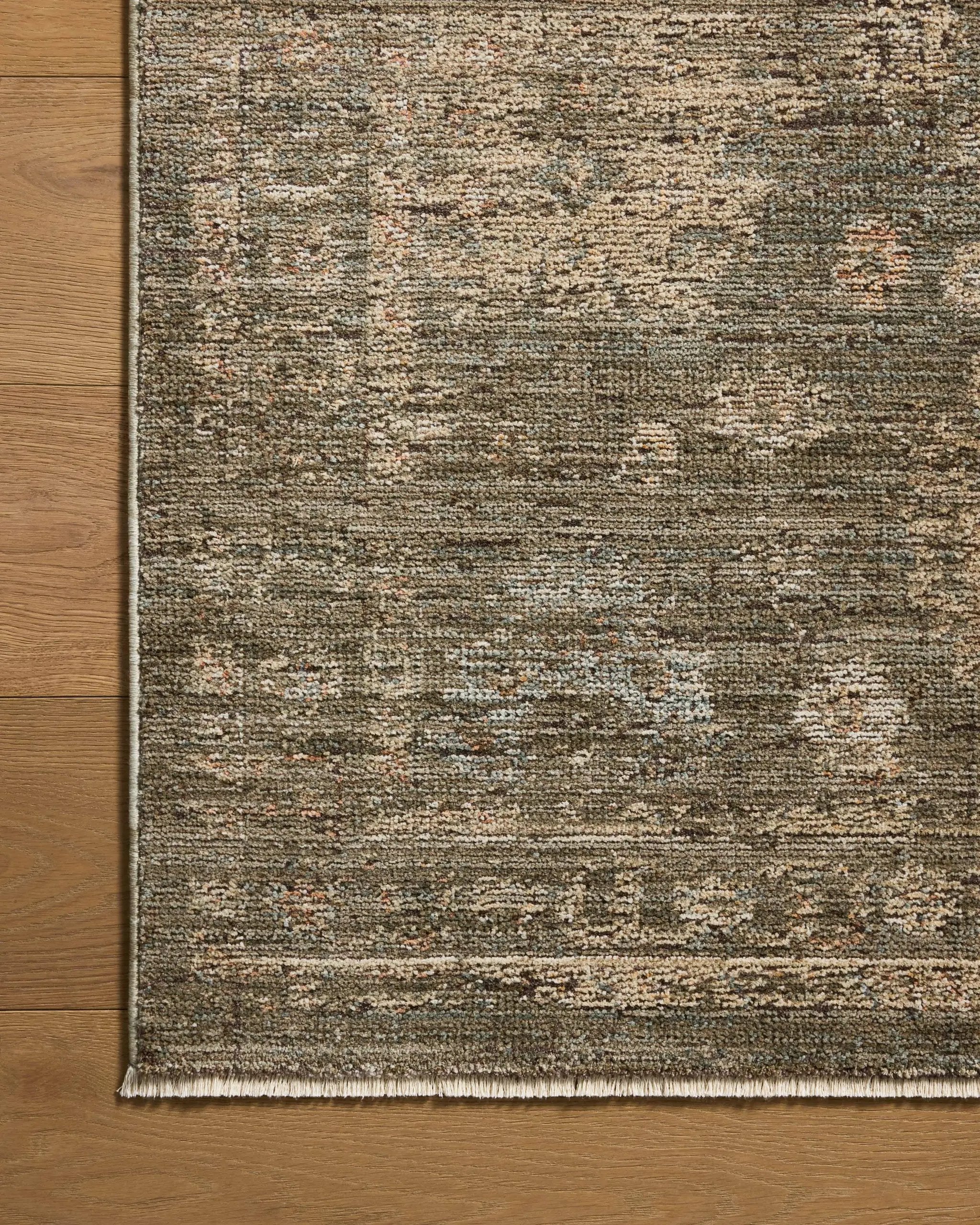 Priscilla PRL-02 Olive / Sand Area Rug by Loloi