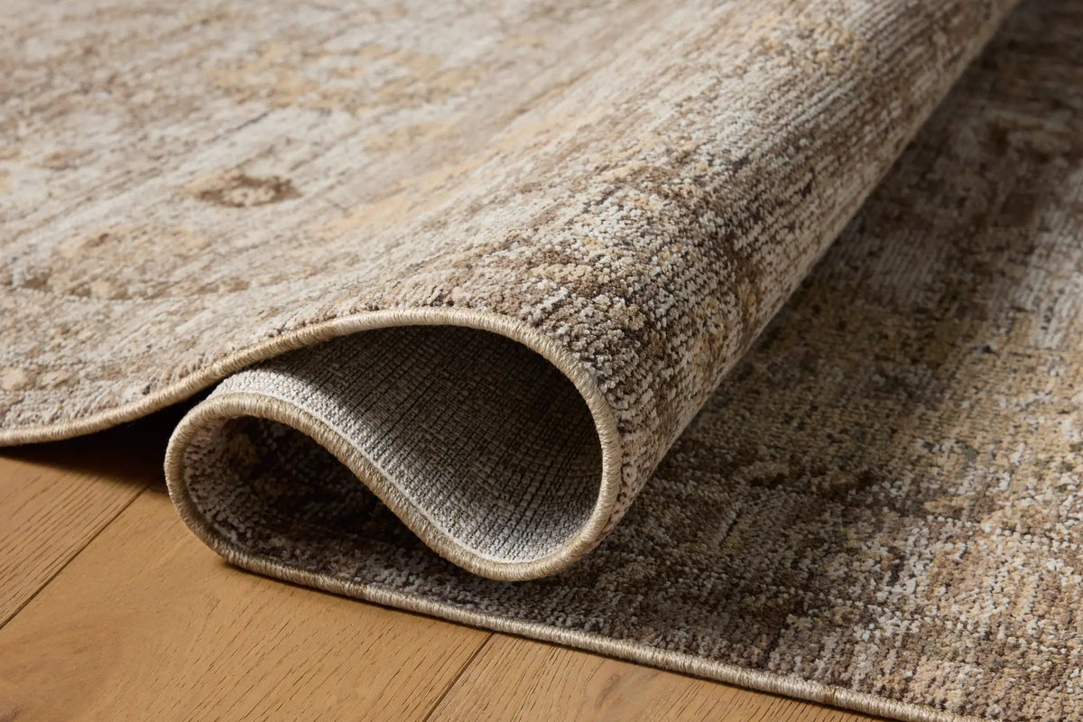 Priscilla PRL-05 Sand / Earth Area Rug by Loloi