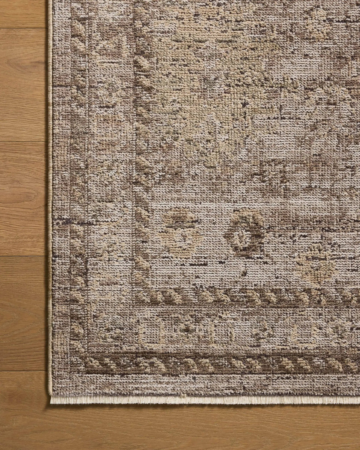 Priscilla PRL-05 Sand / Earth Area Rug by Loloi