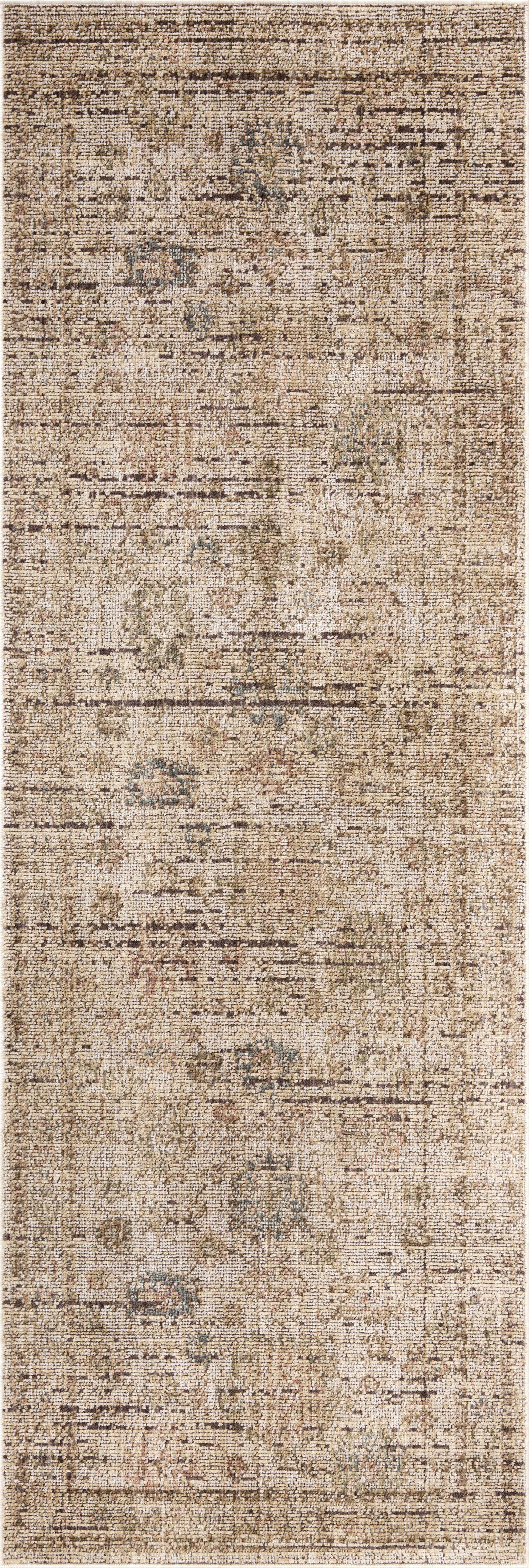Crafted as a power-loomed 100% polyester area rug, the Priscilla PRL-06 Ivory / Multi Area Rug brings refined ivory and vibrant multi-toned warmth and vintage character to your space