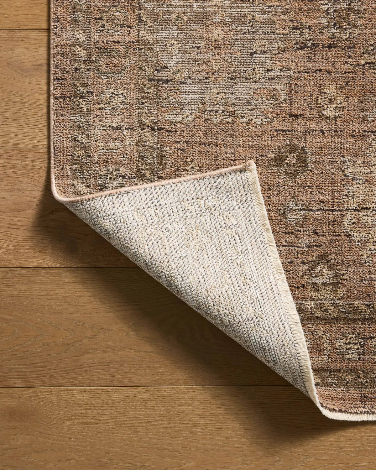 Priscilla PRL-08 Blush / Multi Area Rug by Loloi