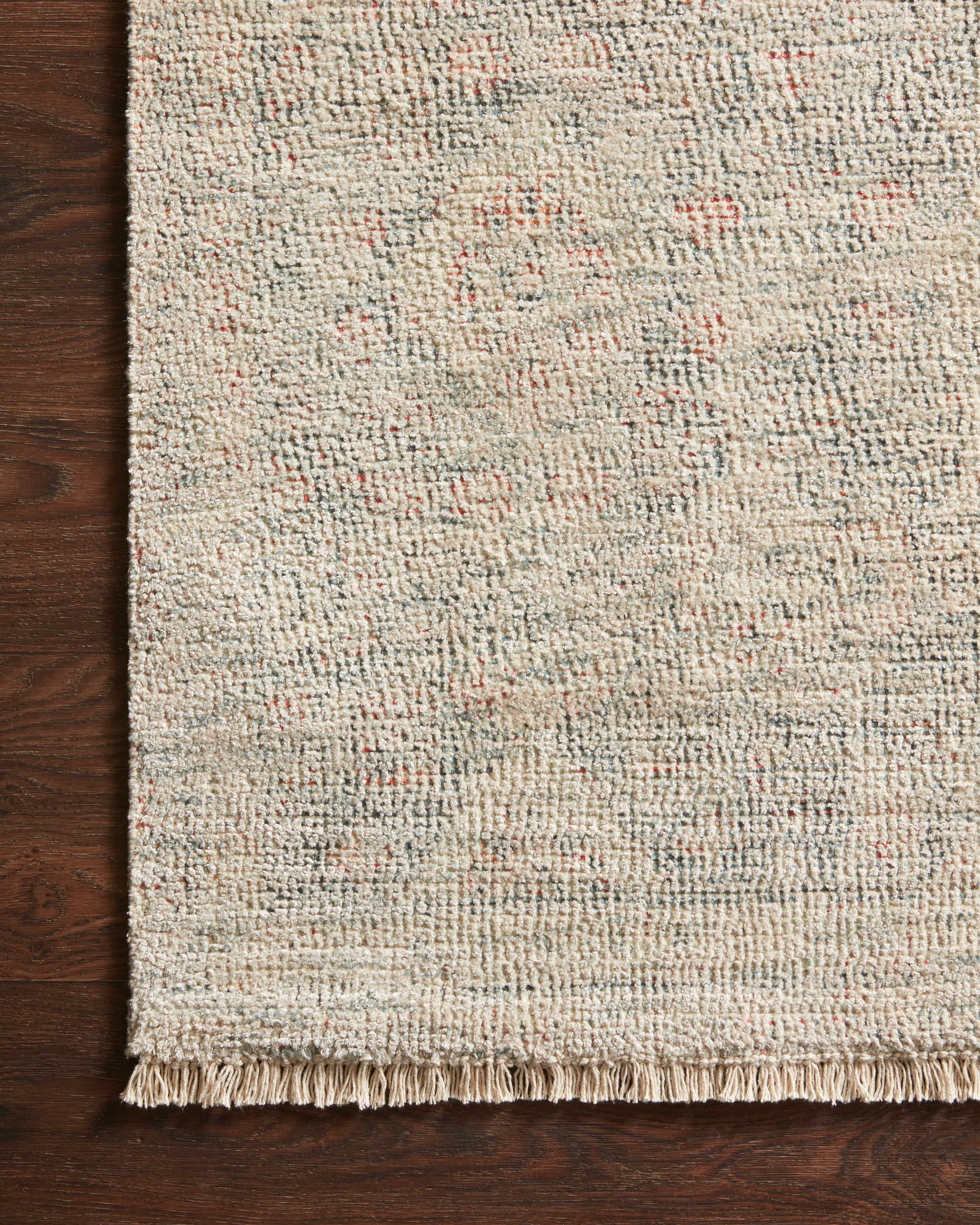 Priya PRY-02 hand-woven Navy and Ivory area rug, elegant texture, ethically crafted in India