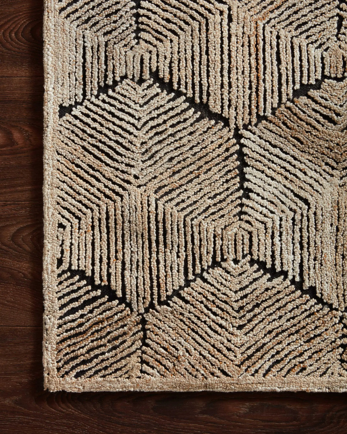 Prescott PRE-02 Beige Area Rug by Loloi