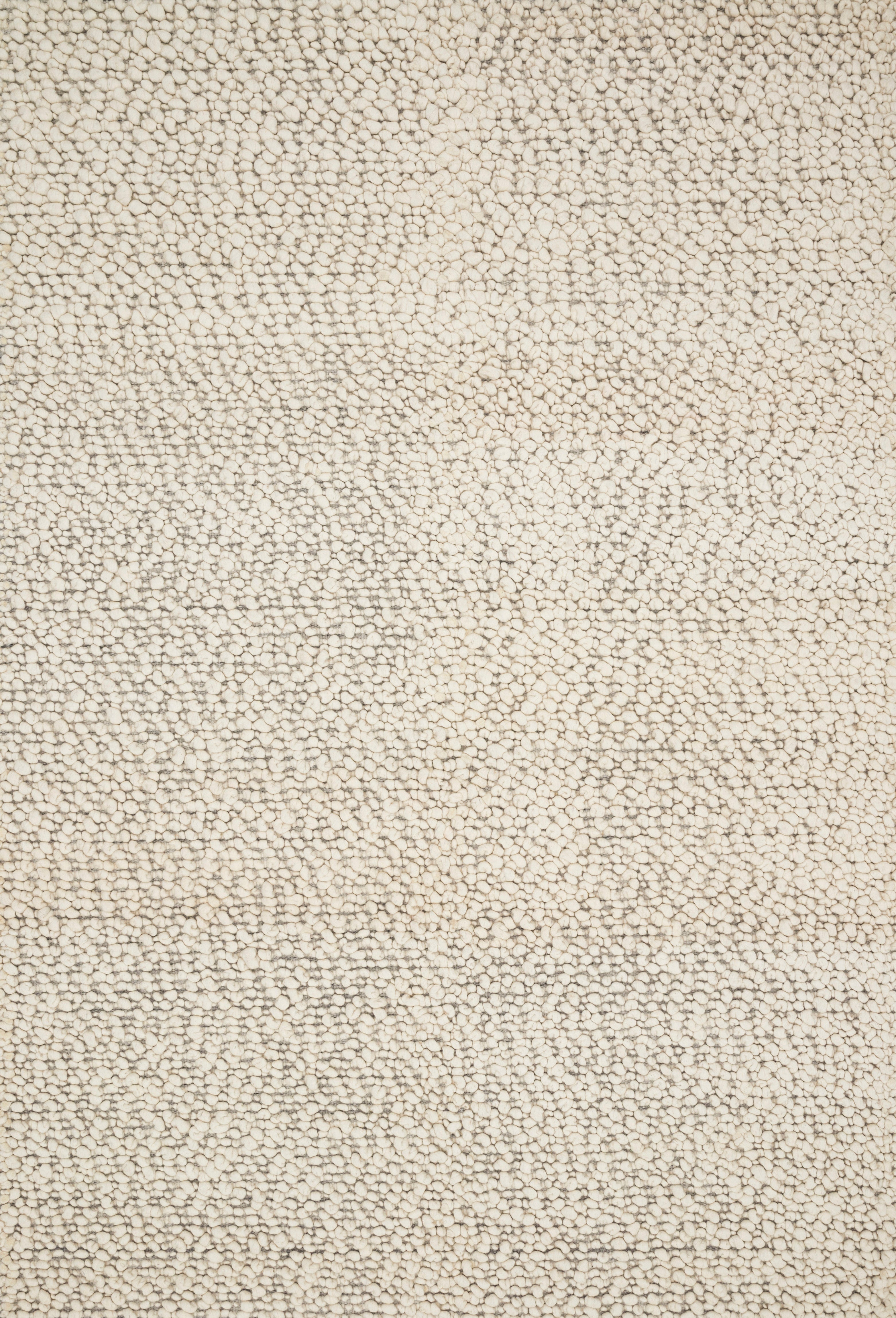 Hand-woven Quarry QU-01 Ivory Area Rug, neutral tone, artisanal texture