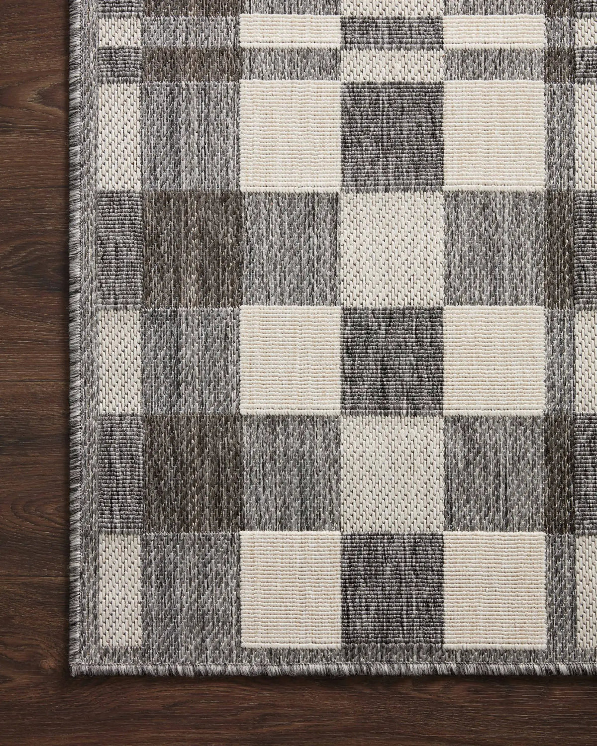 Rainier RAI-05 Denim / Ivory Area Rug by Loloi