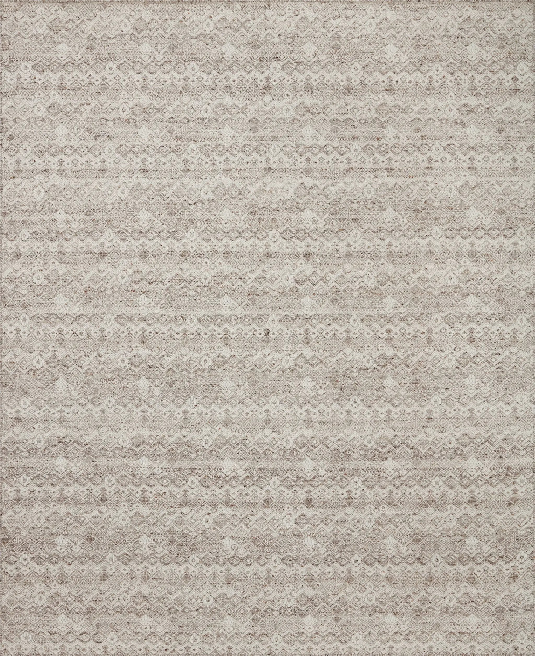 Raven RAV-03 Dove / Ivory Area Rug by Loloi