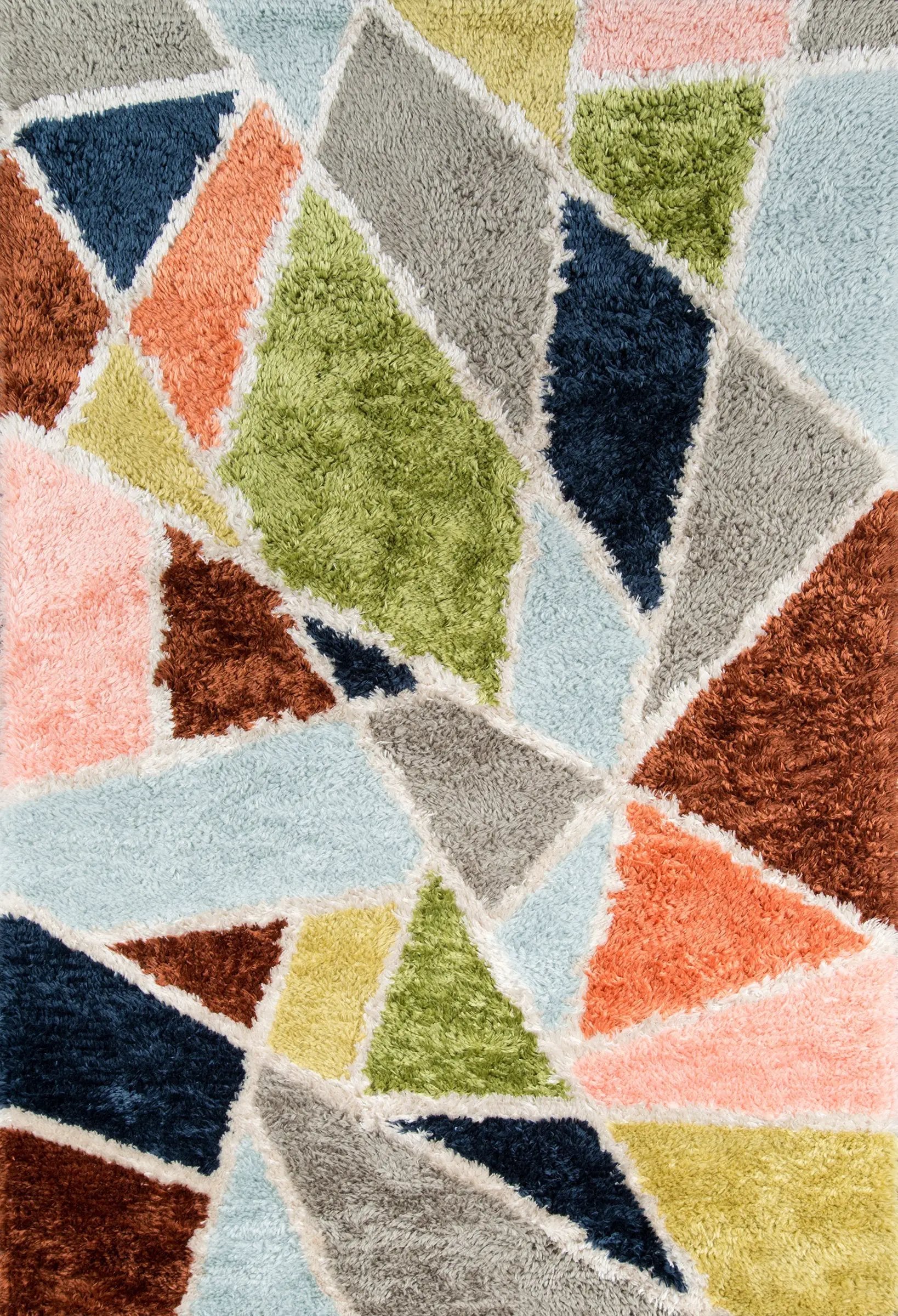 Retro RET-1 (Prism) Multicolor Area Rug by Novogratz by Momeni