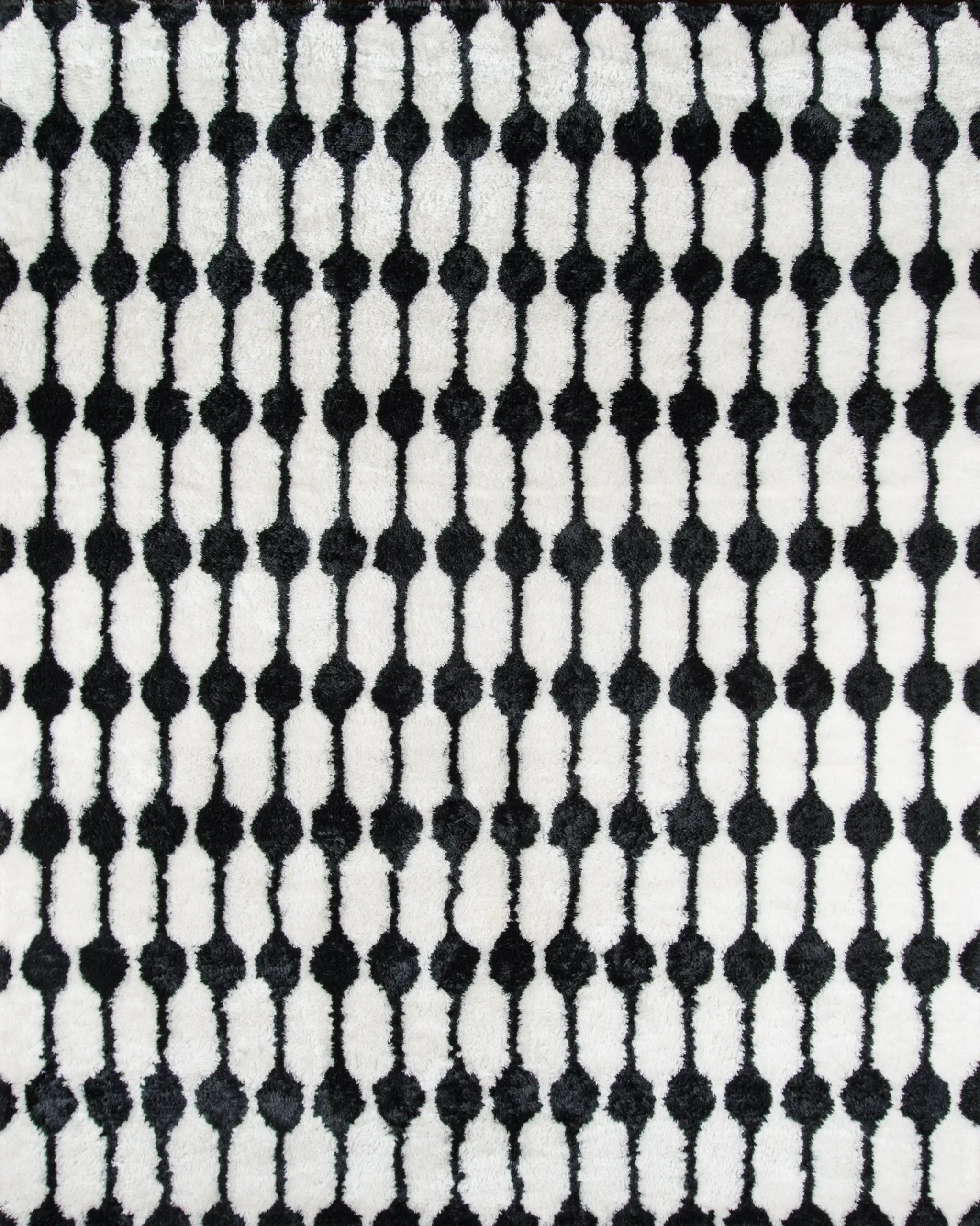 Retro RET-4 (Stockings) Black Area Rug by Novogratz by Momeni