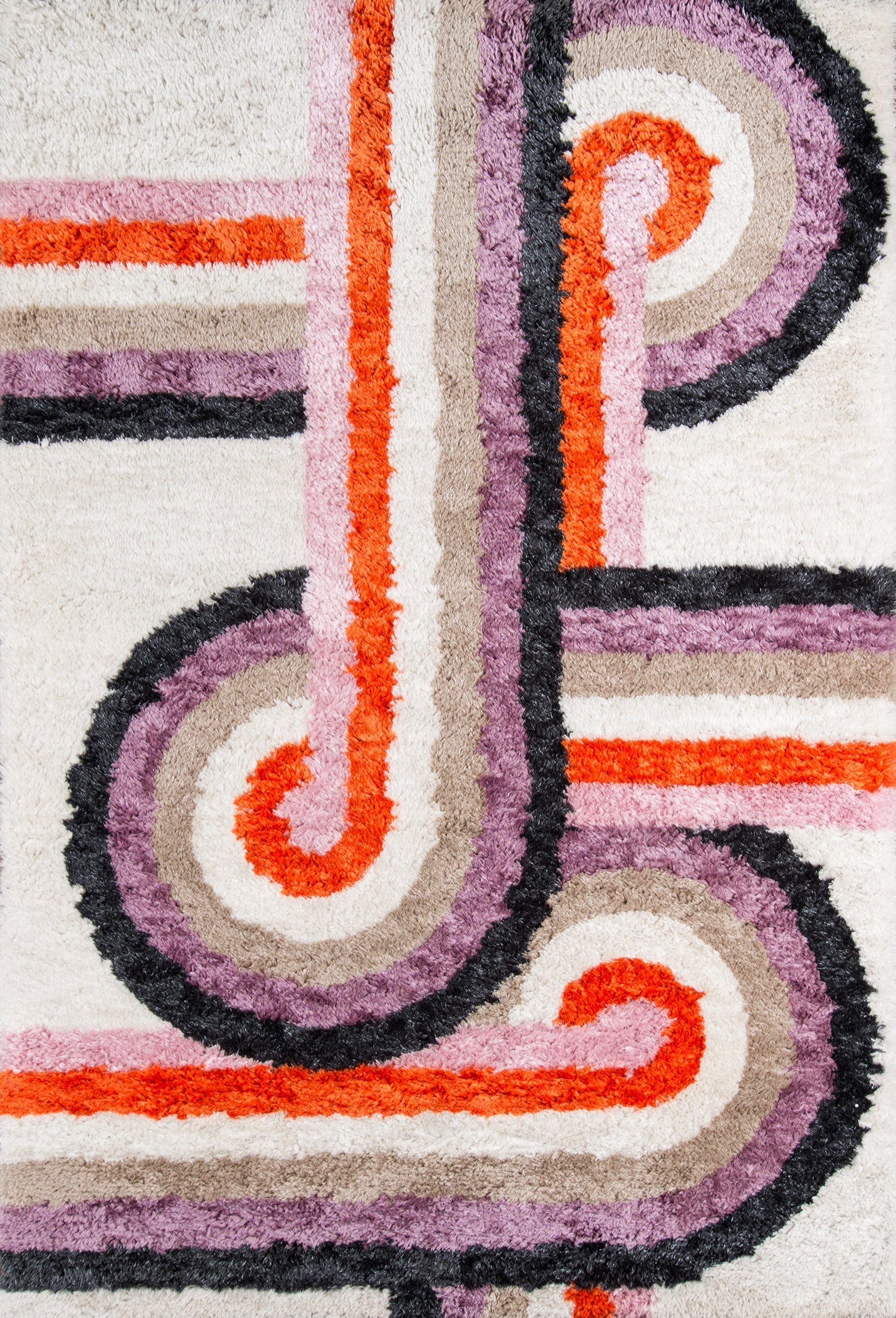 Novogratz Retro RET-5 Lavender Area Rug by Momeni