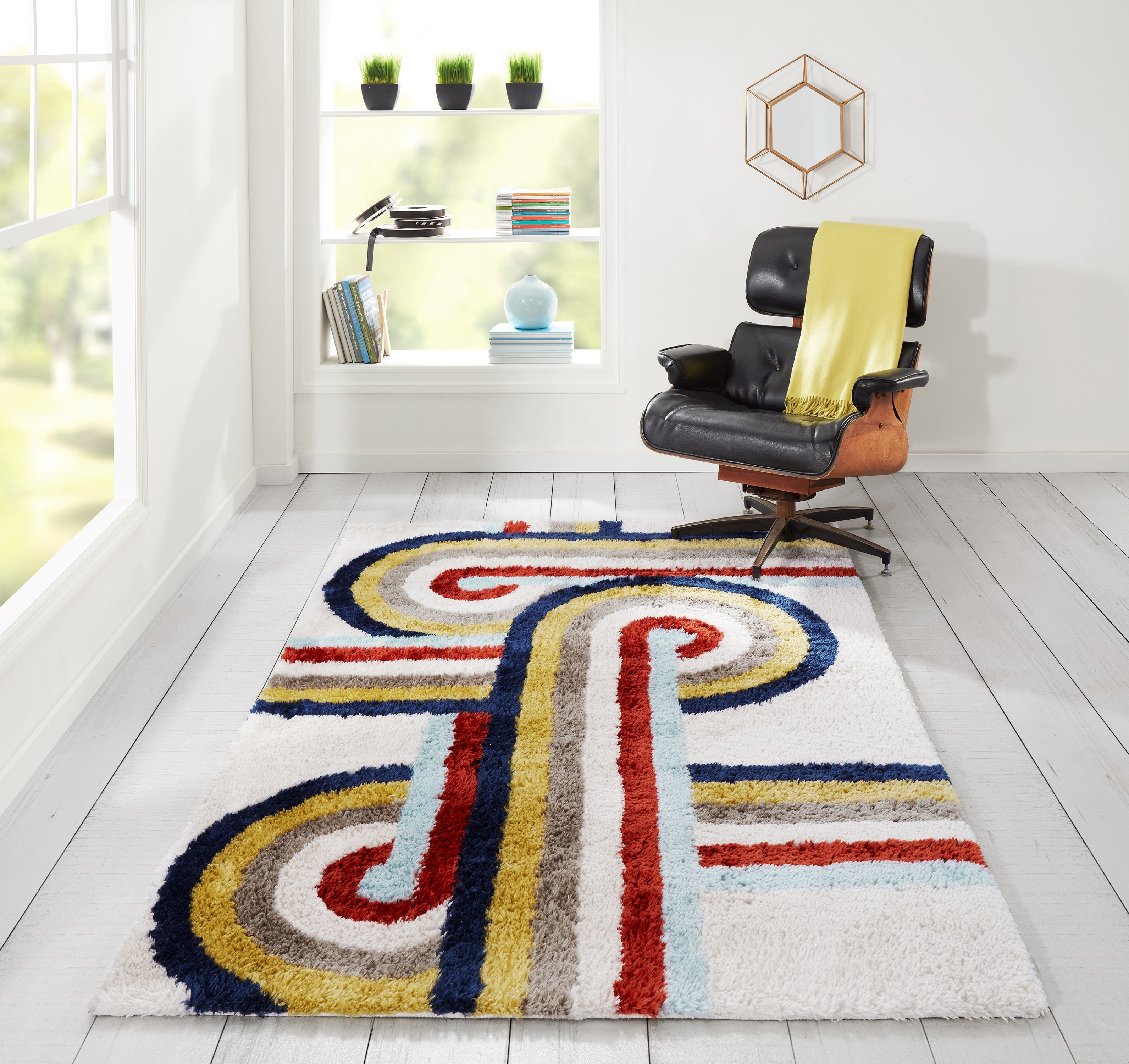 Novogratz Retro RET-5 Multi-Color Area Rug by Momeni
