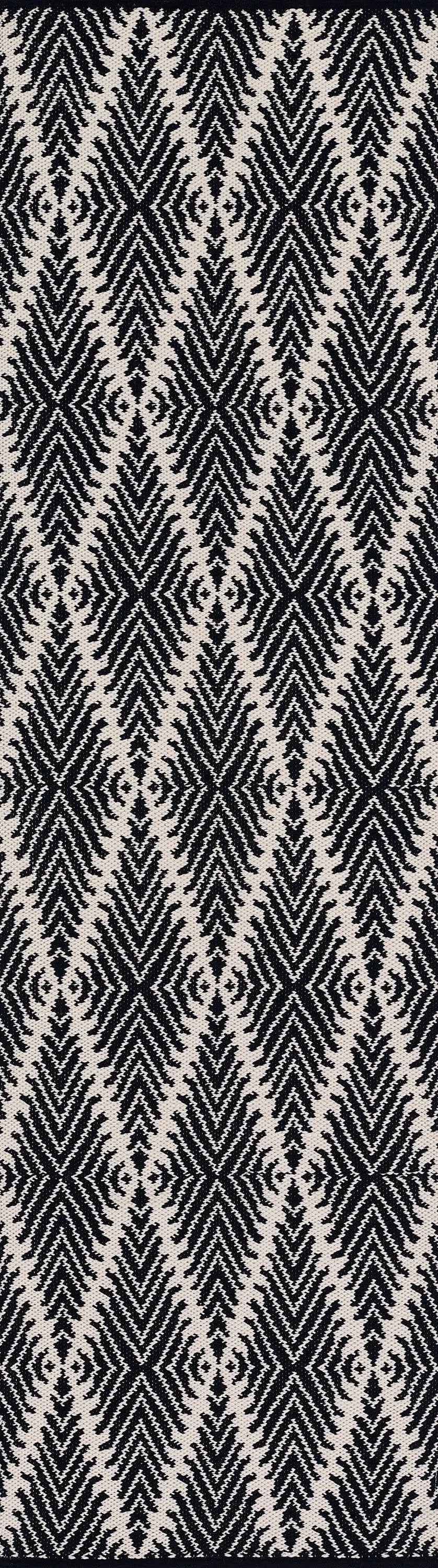 River RIV-1 (Beacon) Black Area Rug by Erin Gates by Momeni