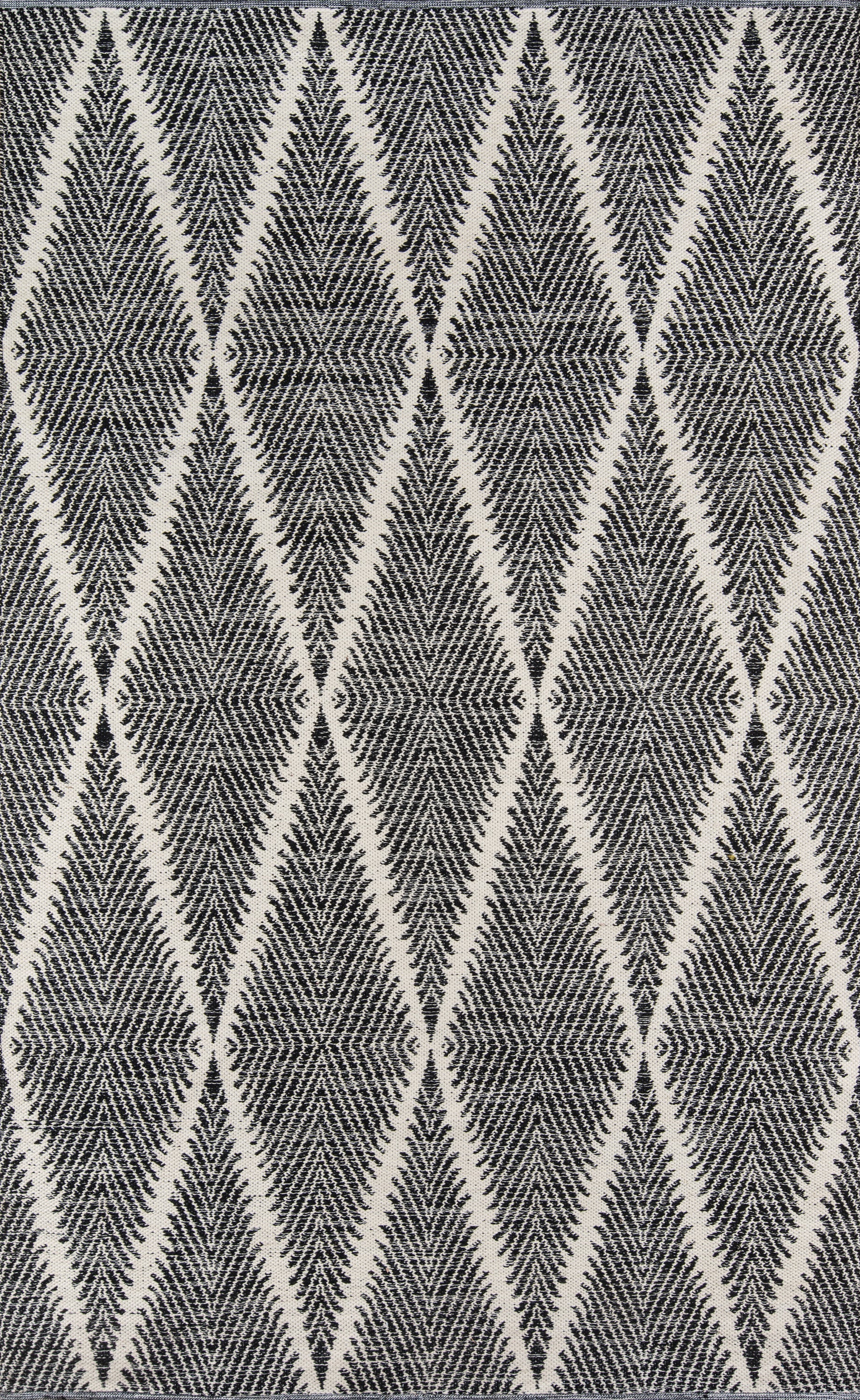 Erin Gates River RIV-1 Black Area Rug by Momeni