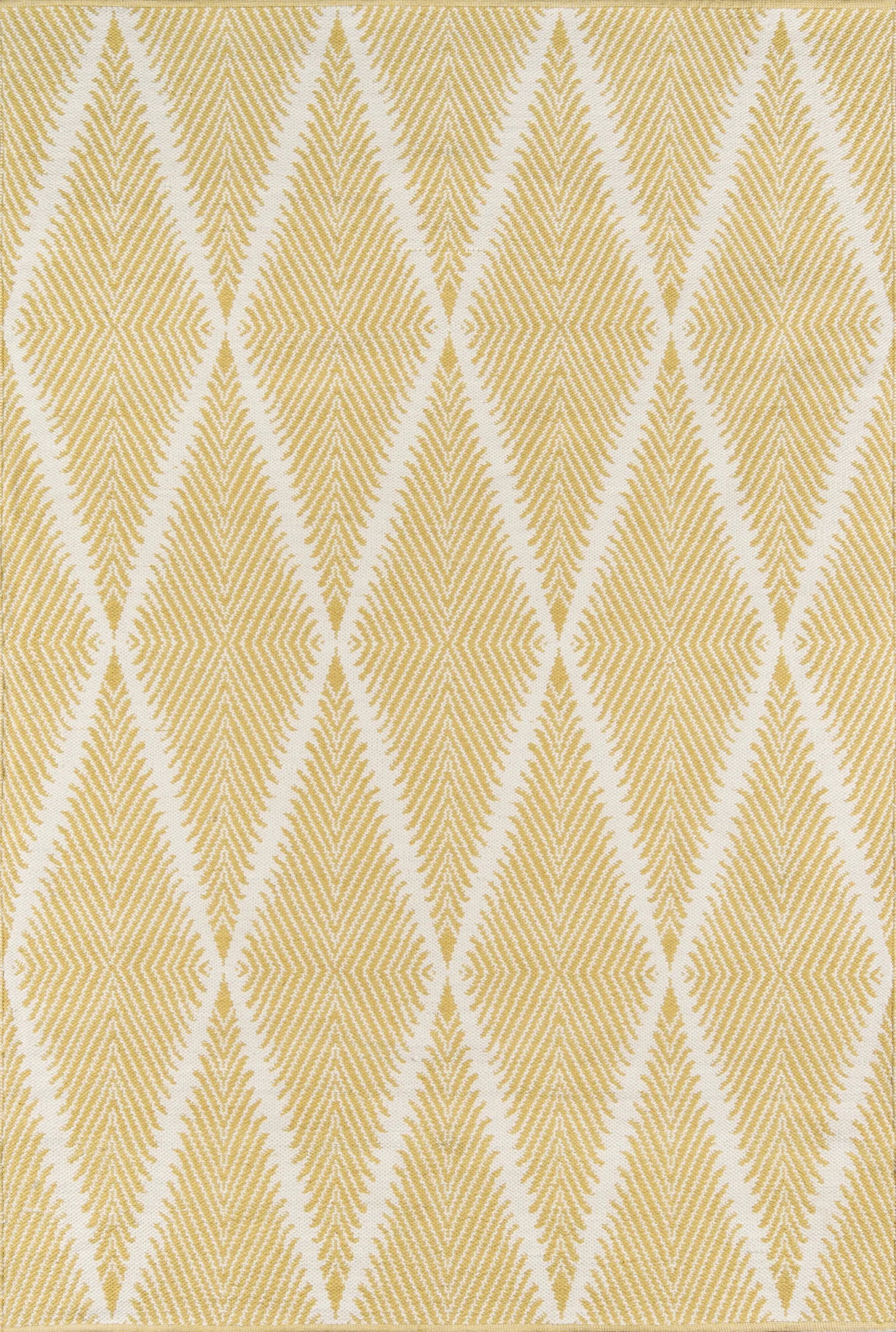 River RIV-1 (Beacon) Citron Area Rug by Erin Gates by Momeni