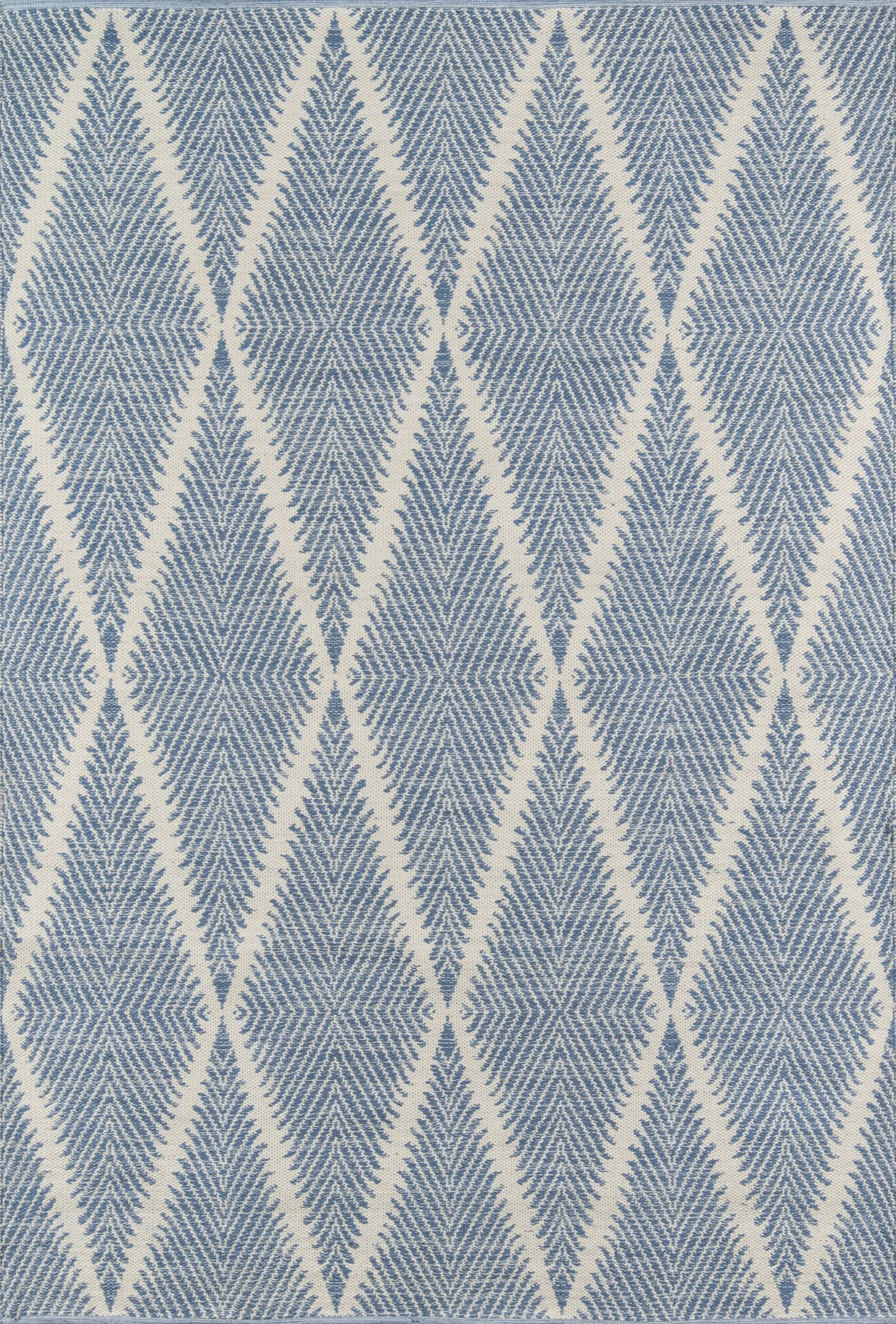 River RIV-1 (Beacon) Denim Area Rug by Erin Gates by Momeni