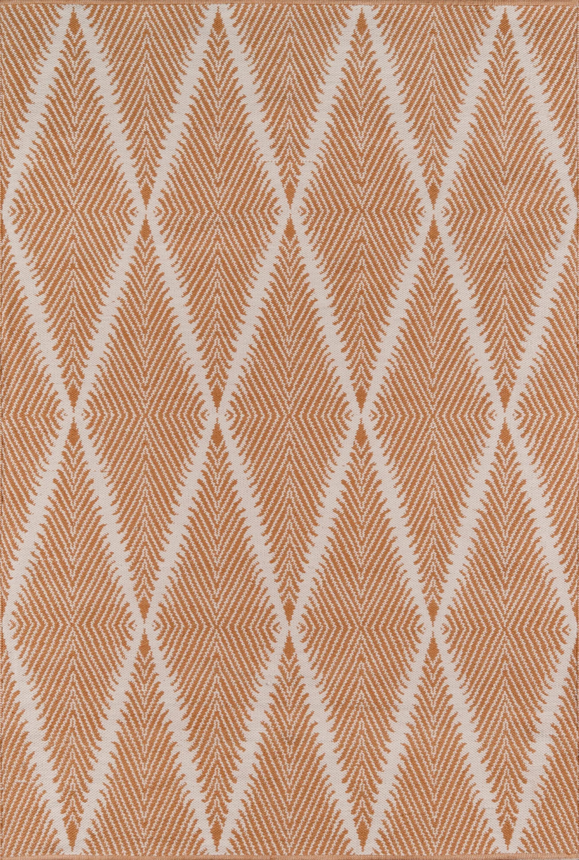 River RIV-1 (Beacon) Orange Area Rug by Erin Gates by Momeni