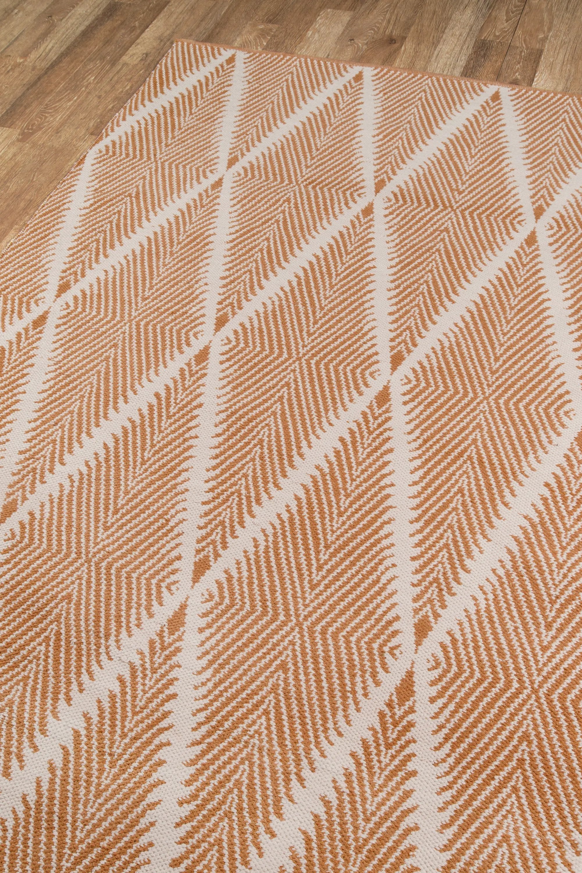 River RIV-1 (Beacon) Orange Area Rug by Erin Gates by Momeni