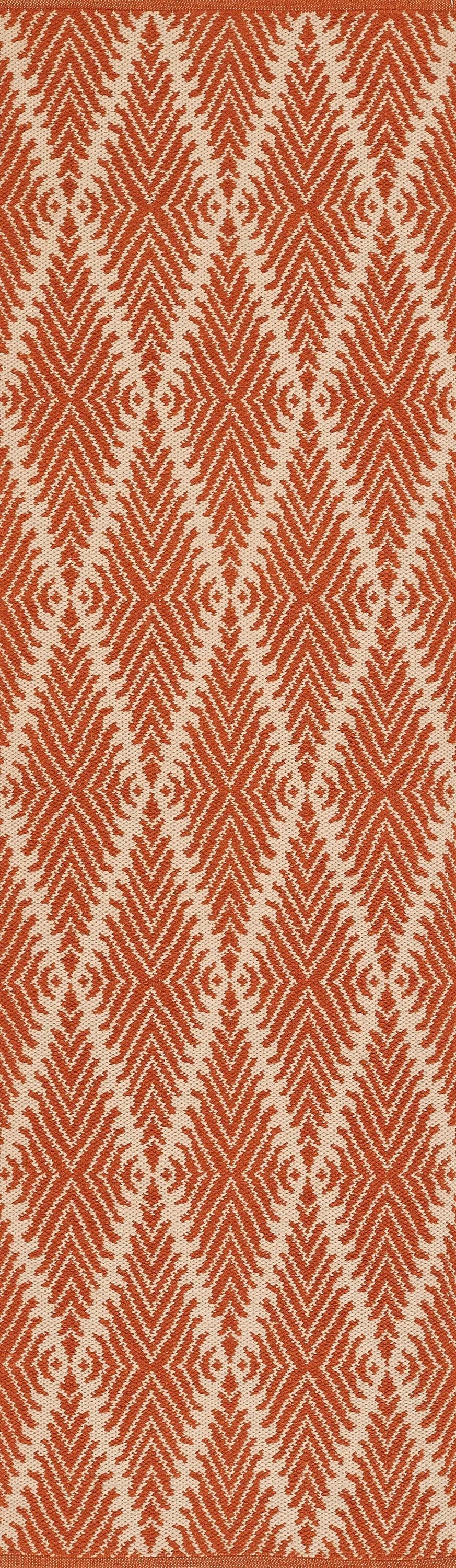 River RIV-1 (Beacon) Orange Area Rug by Erin Gates by Momeni