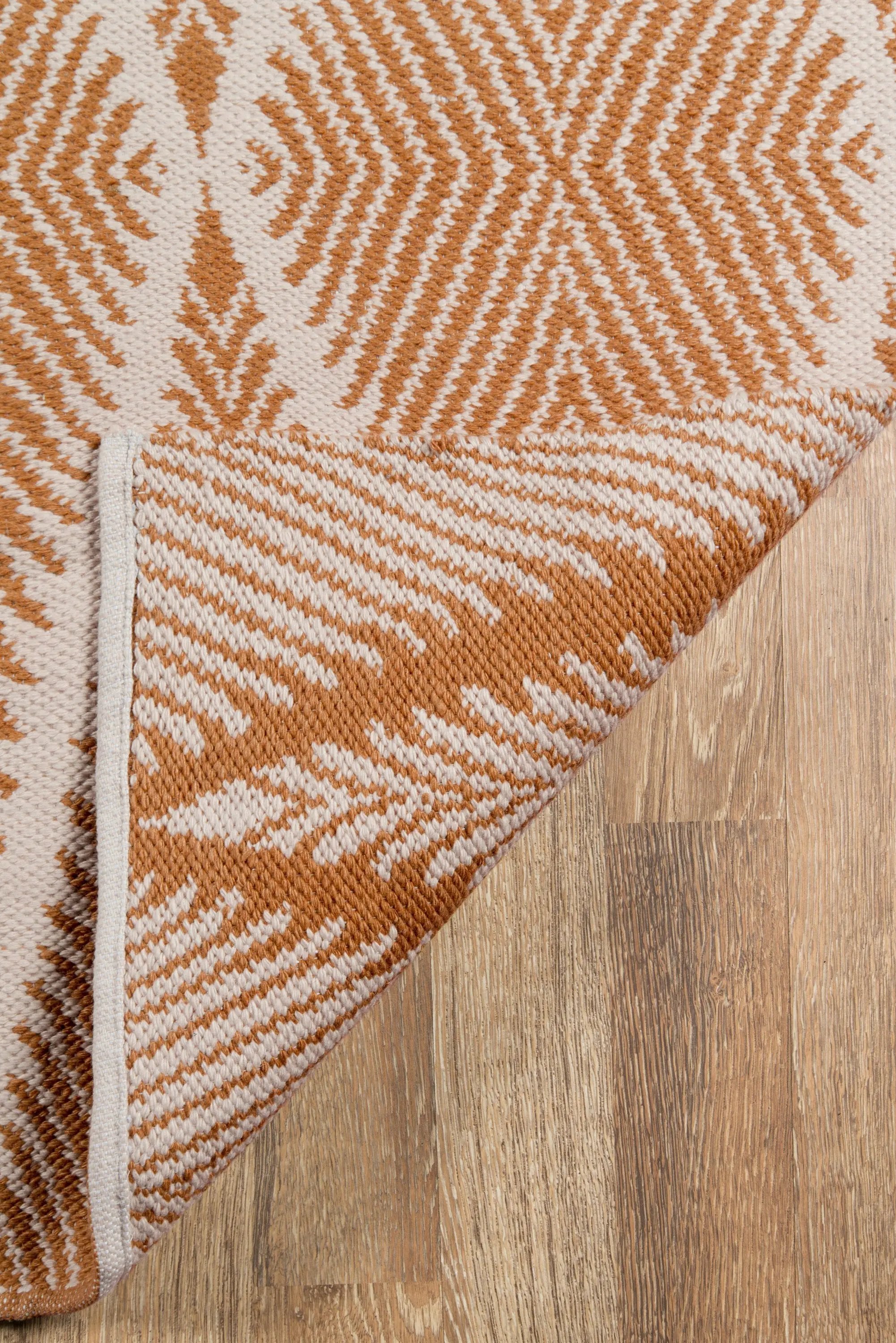 River RIV-1 (Beacon) Orange Area Rug by Erin Gates by Momeni