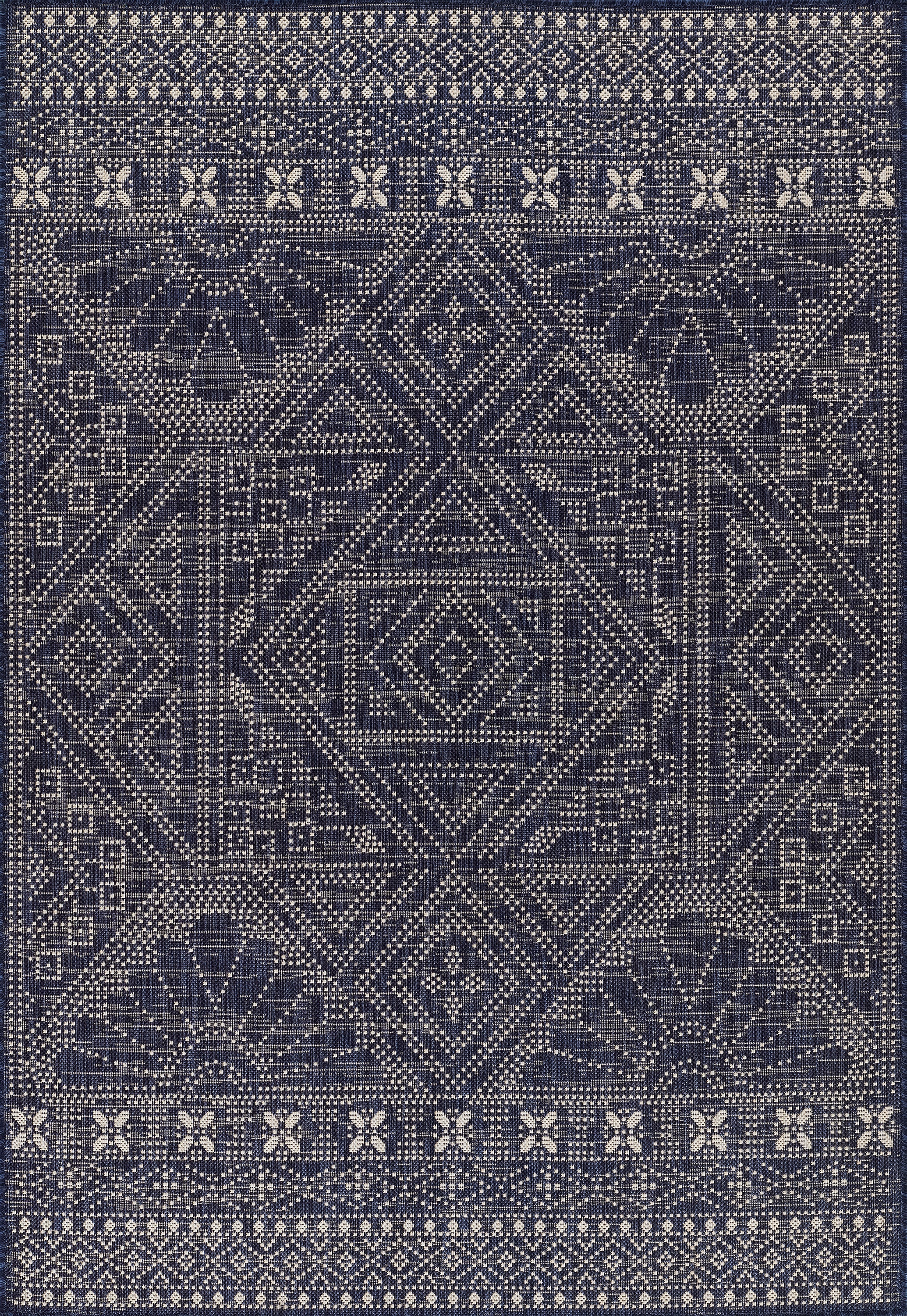 Momeni Riviera RV-03 Navy Area Rug