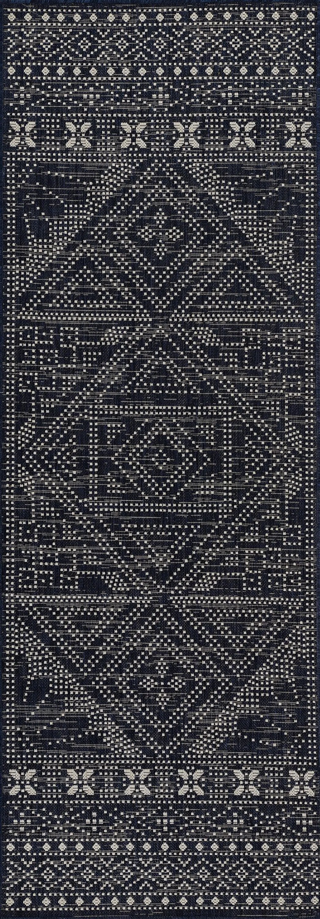 Riviera RV-03 Navy Area Rug by Momeni