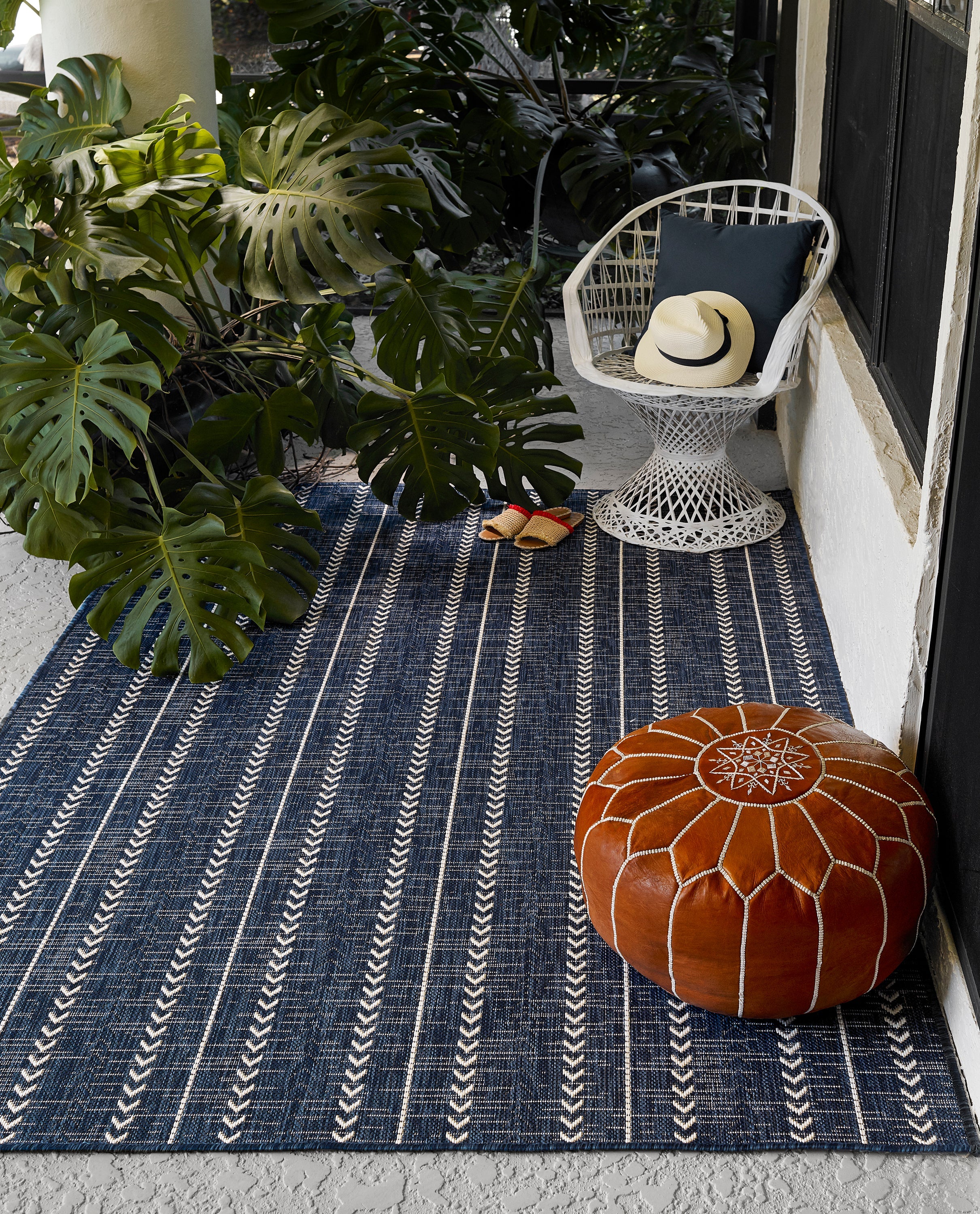 Momeni Riviera RV-06 Navy Area Rug