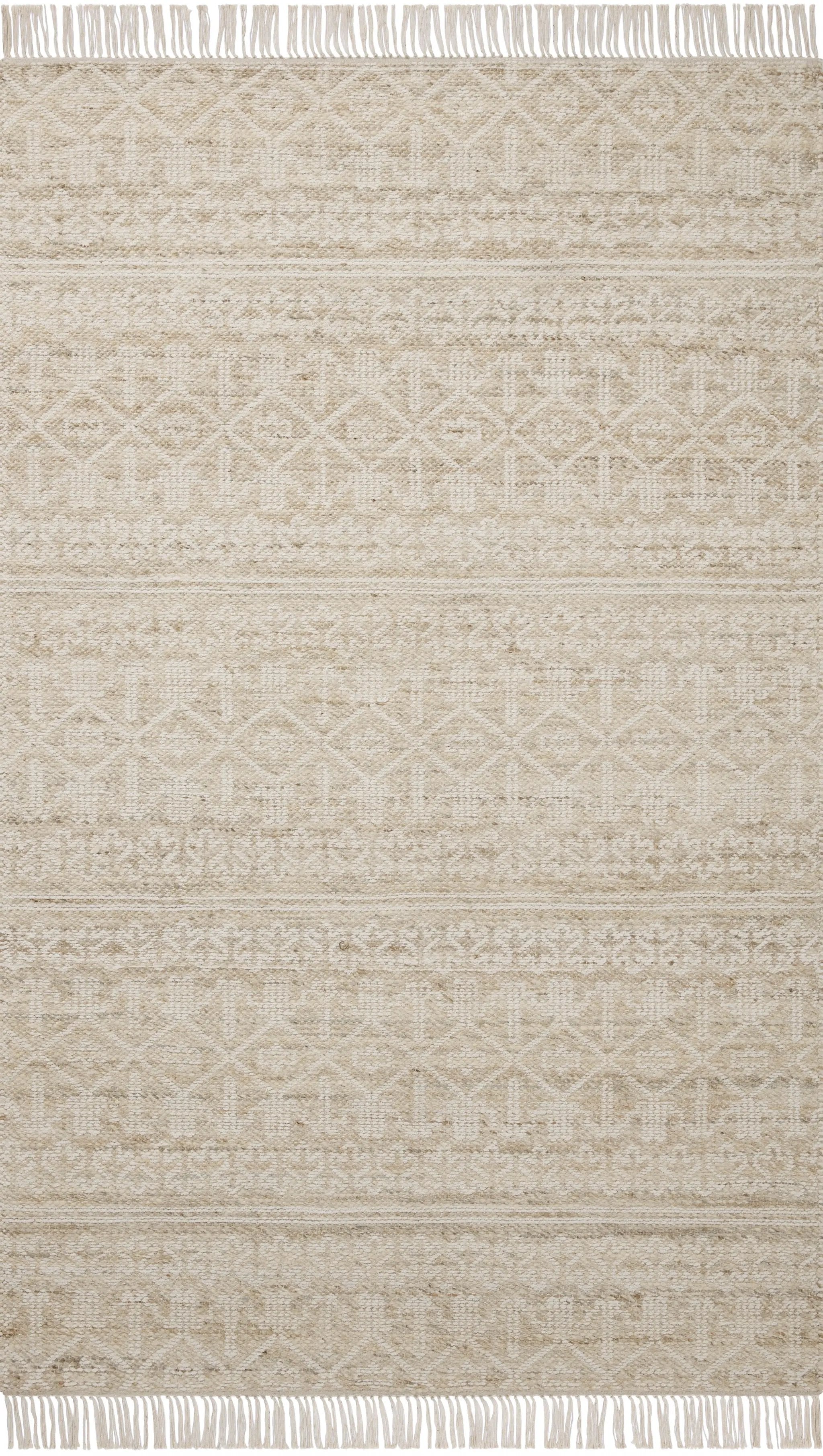 Rivers RIV-03 Sand / Ivory Area Rug by Angela Rose x Loloi