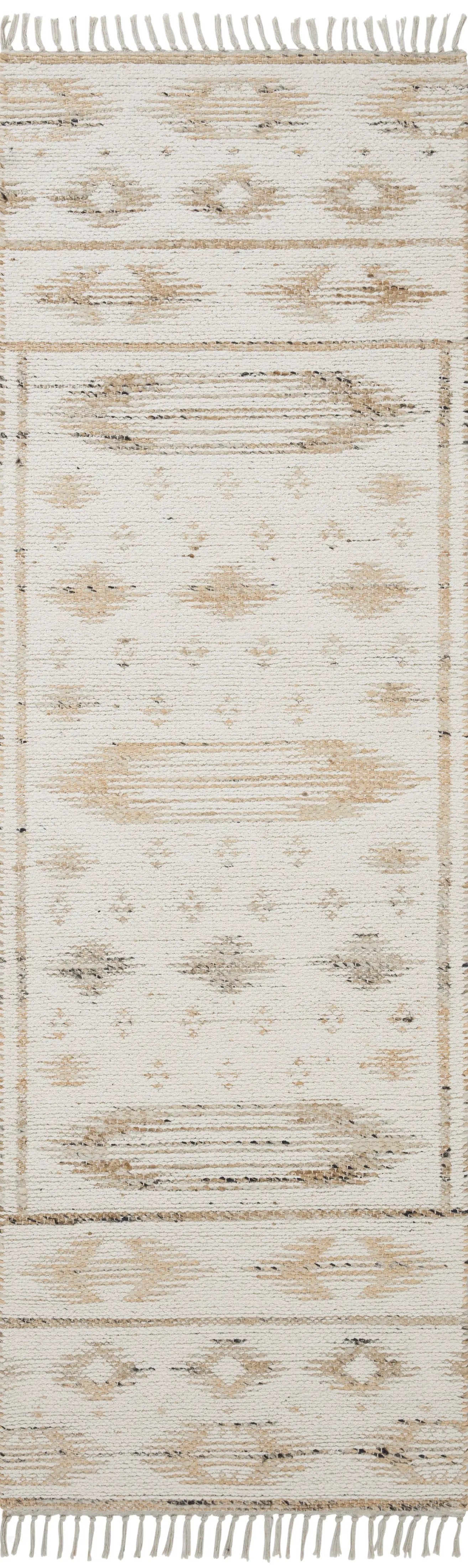 Rivers RIV-04 Natural / Ivory Area Rug by Angela Rose x Loloi