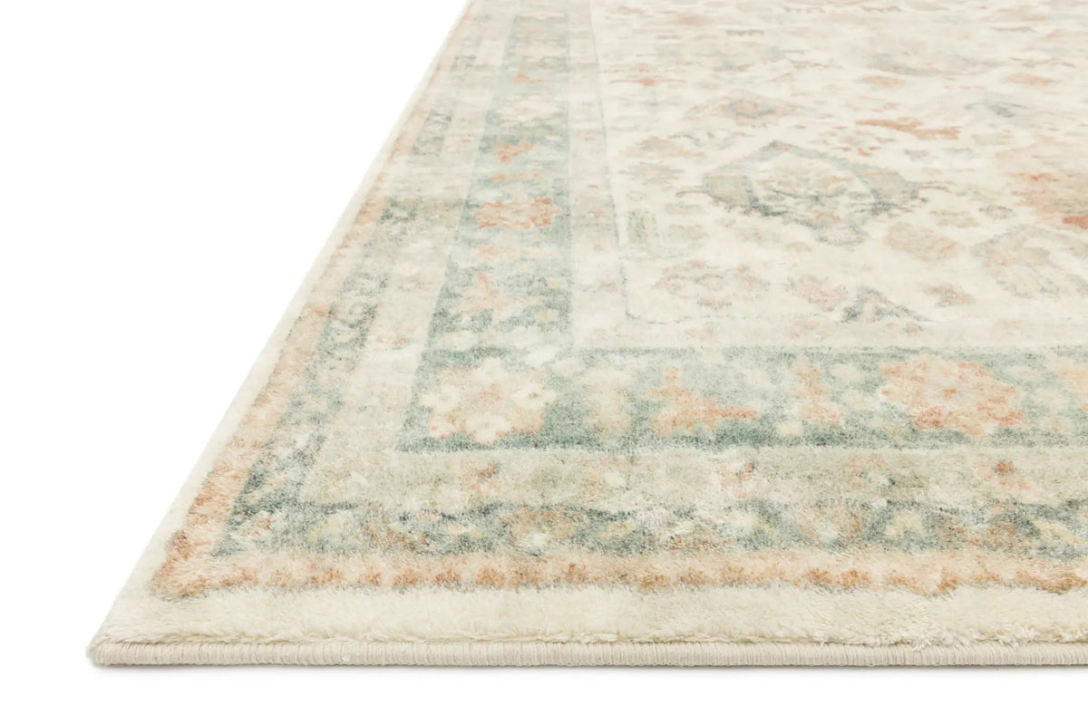 Rosette ROS-01 Beige / Multi Area Rug by Loloi