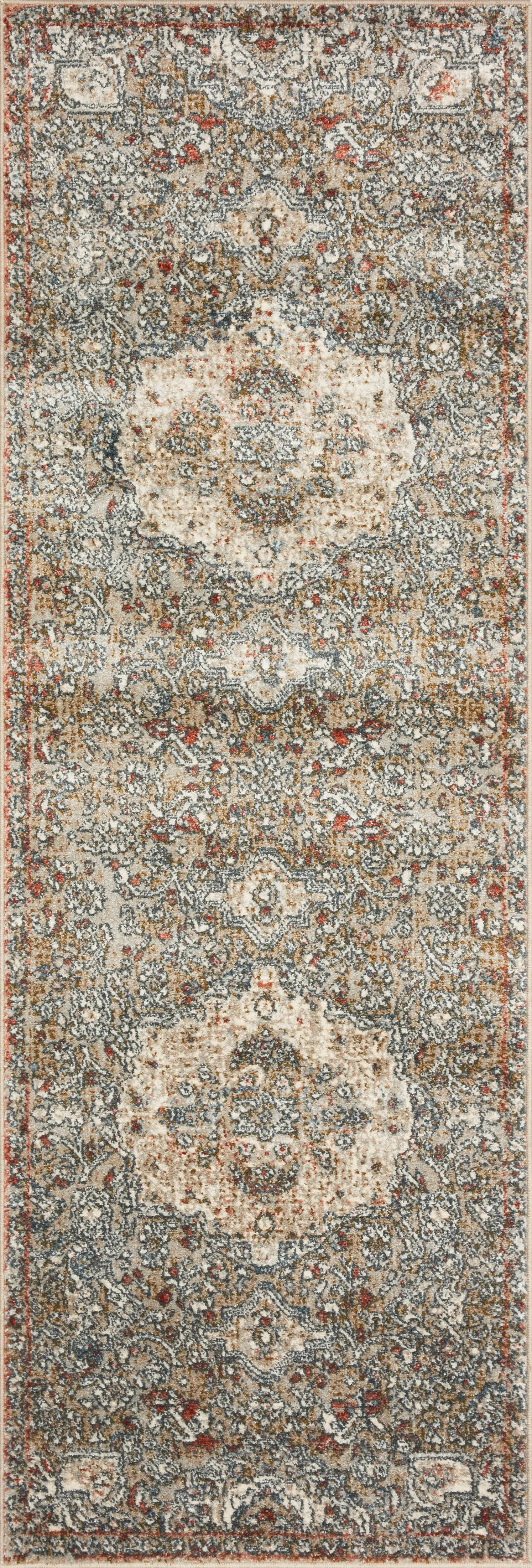 Saban SAB-07 Straw / Beige Area Rug by Loloi