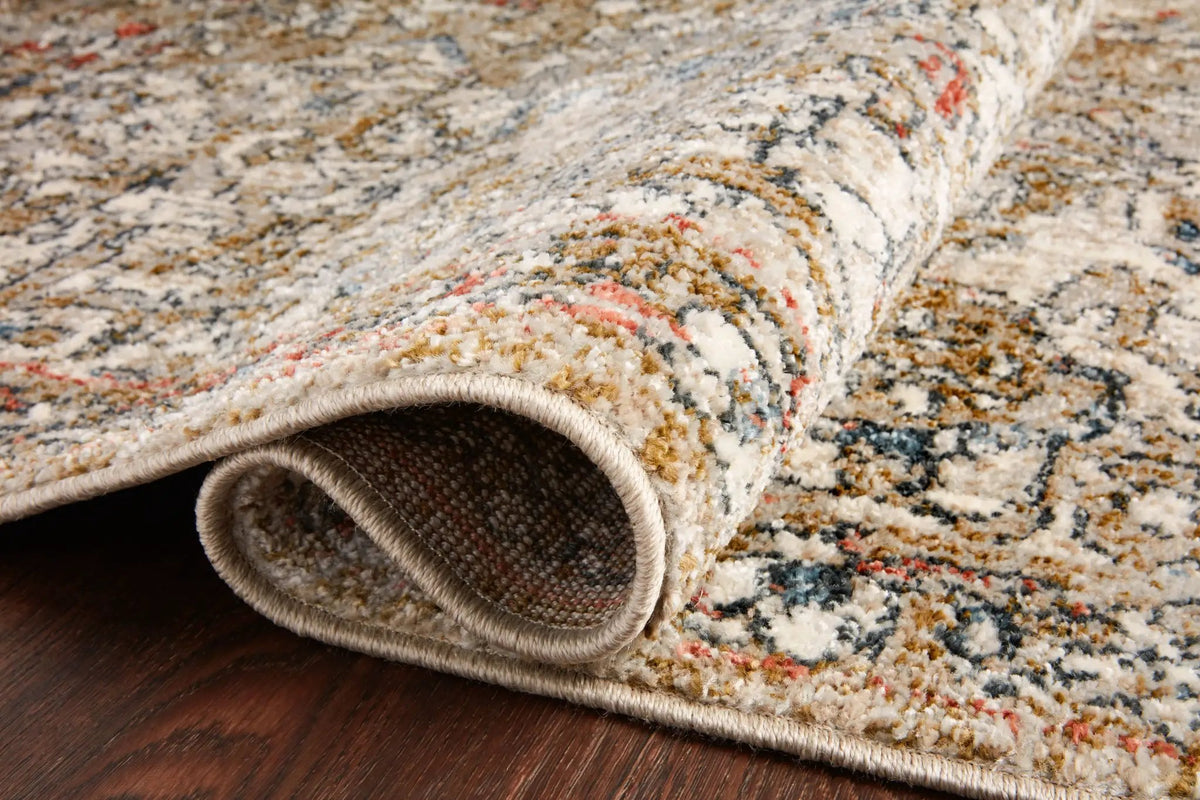 Saban SAB-07 Straw / Beige Area Rug by Loloi