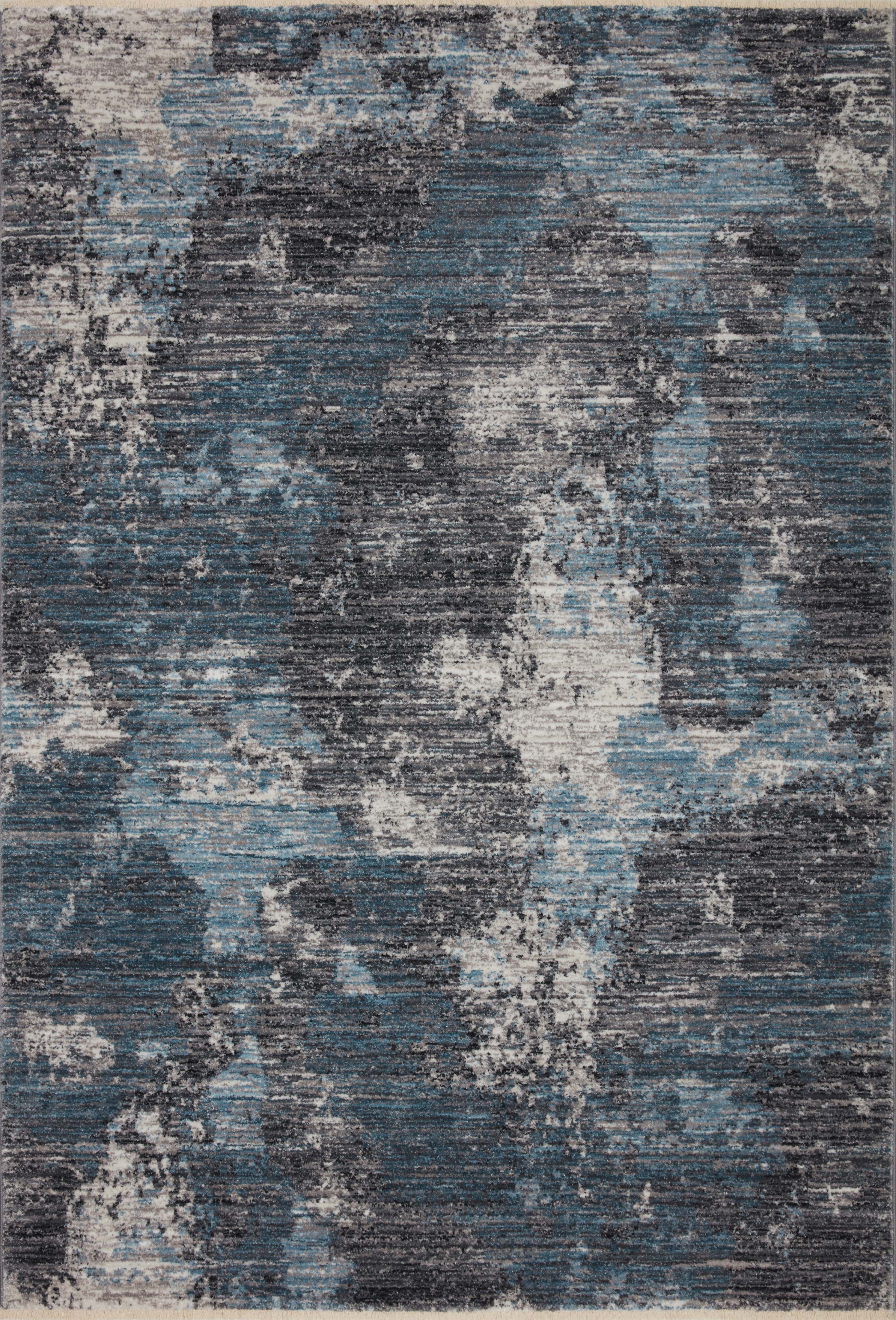 Samra SAM 05 dove sky area rug with light neutral tones, soft polypropylene rug for bright modern interiors