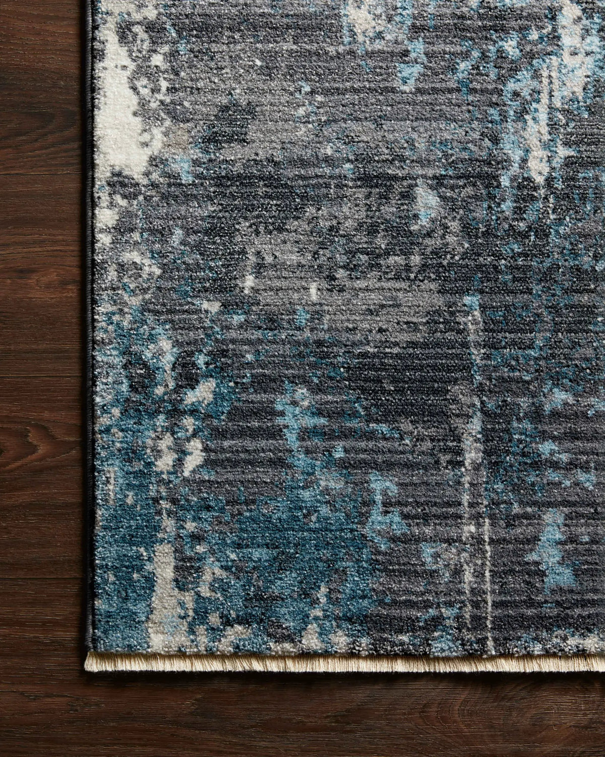 Samra SAM-06 Charcoal / Sky Area Rug by Loloi