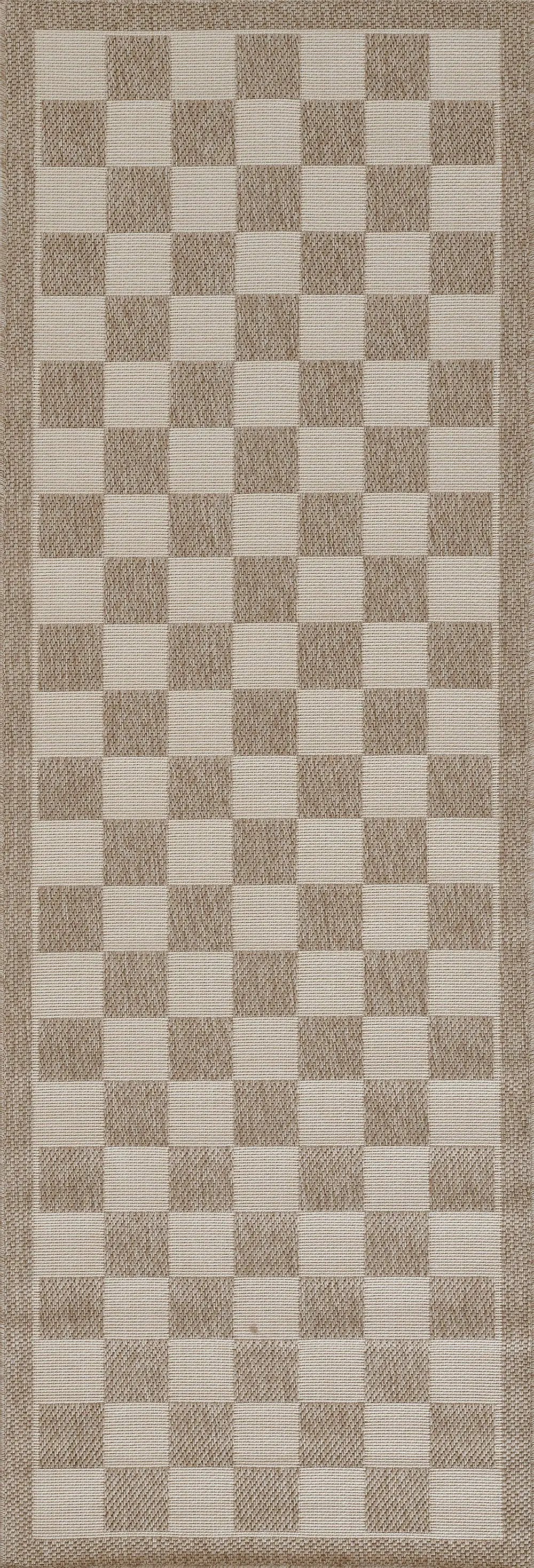 Saybrook SAY-3 (Checkered) Gray Area Rug by Erin Gates by Momeni
