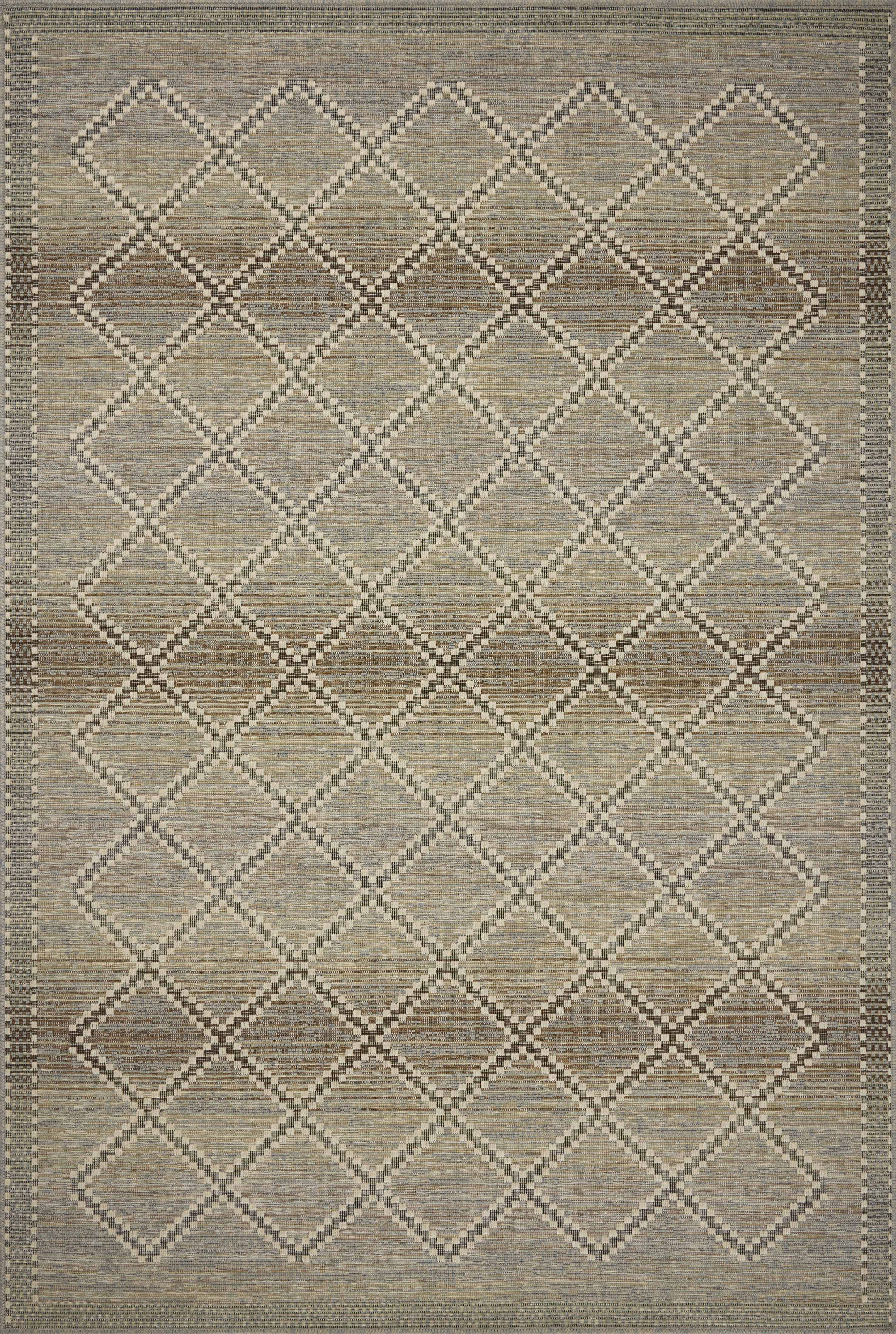 The Saylor SAY-04 Stone / Ivory Area Rug combines grounding stone and refined ivory tones with a power-loomed polypropylene area rug for effortless elegance