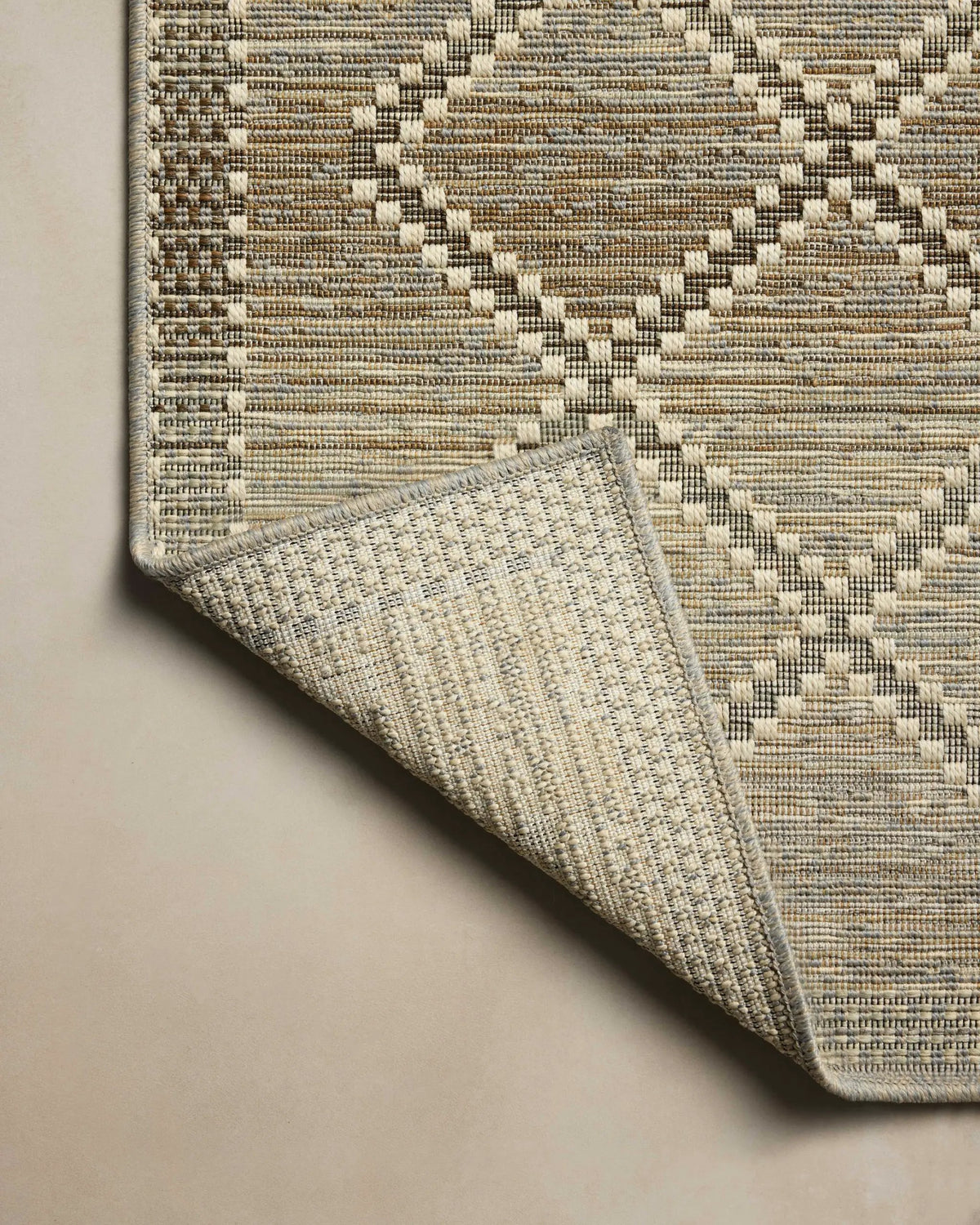 Saylor SAY-04 Stone / Ivory Area Rug by Loloi