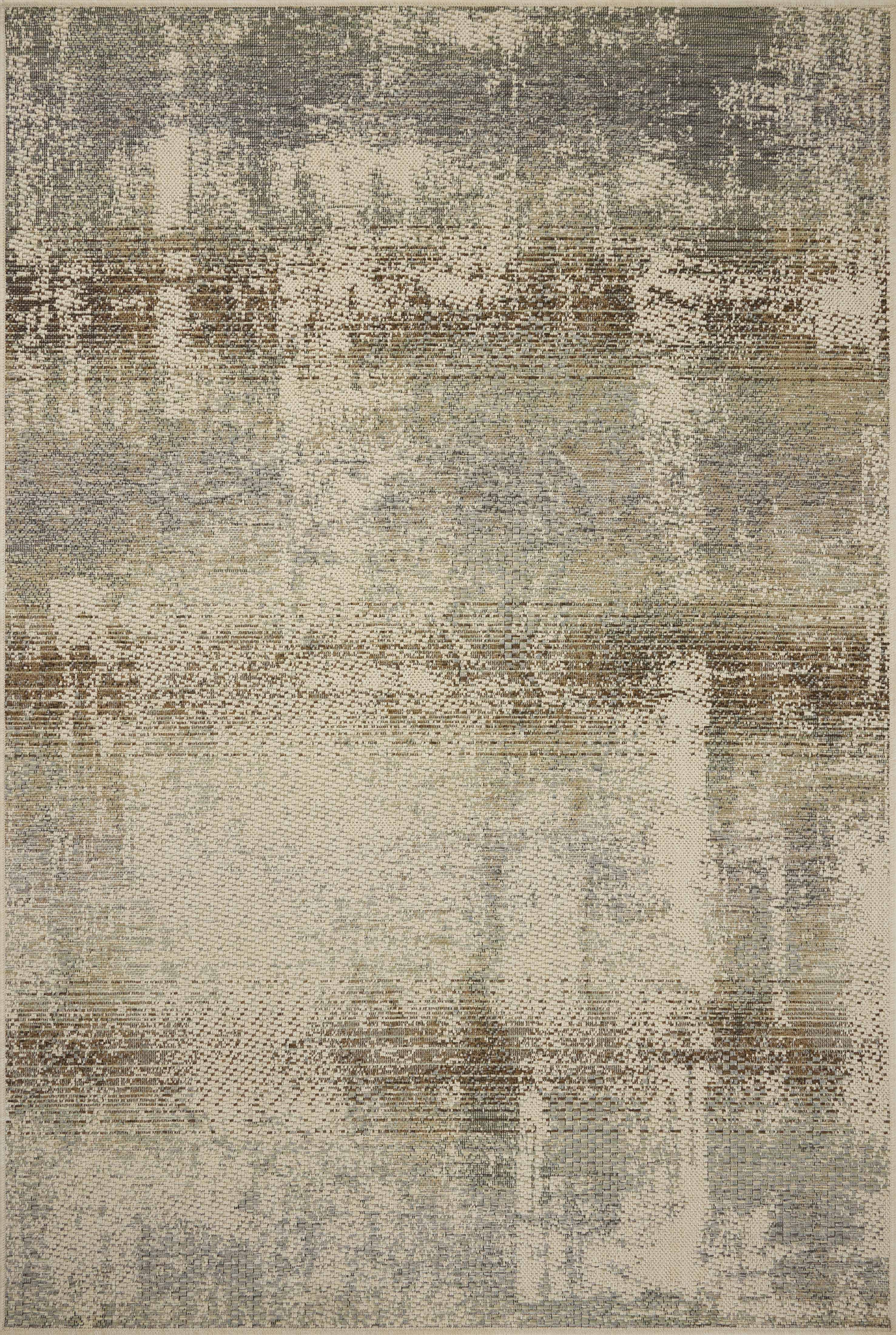 Expertly crafted as a power-loomed polypropylene area rug, the Saylor SAY-08 Smoke / Ivory Area Rug captures smoky and refined ivory tones beautifully