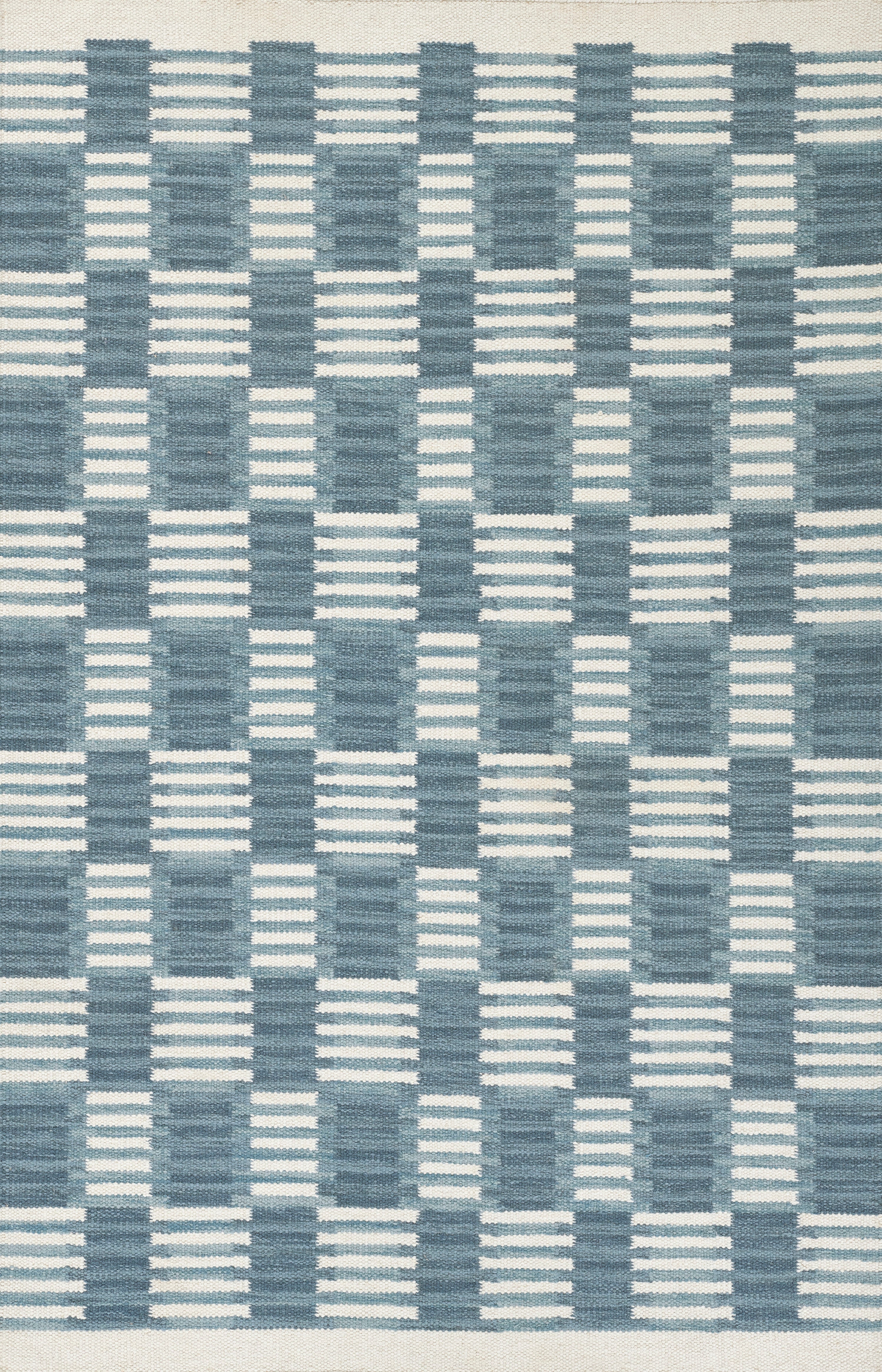 Momeni Scandi SCN-3 Blue Hand Woven Area Rug