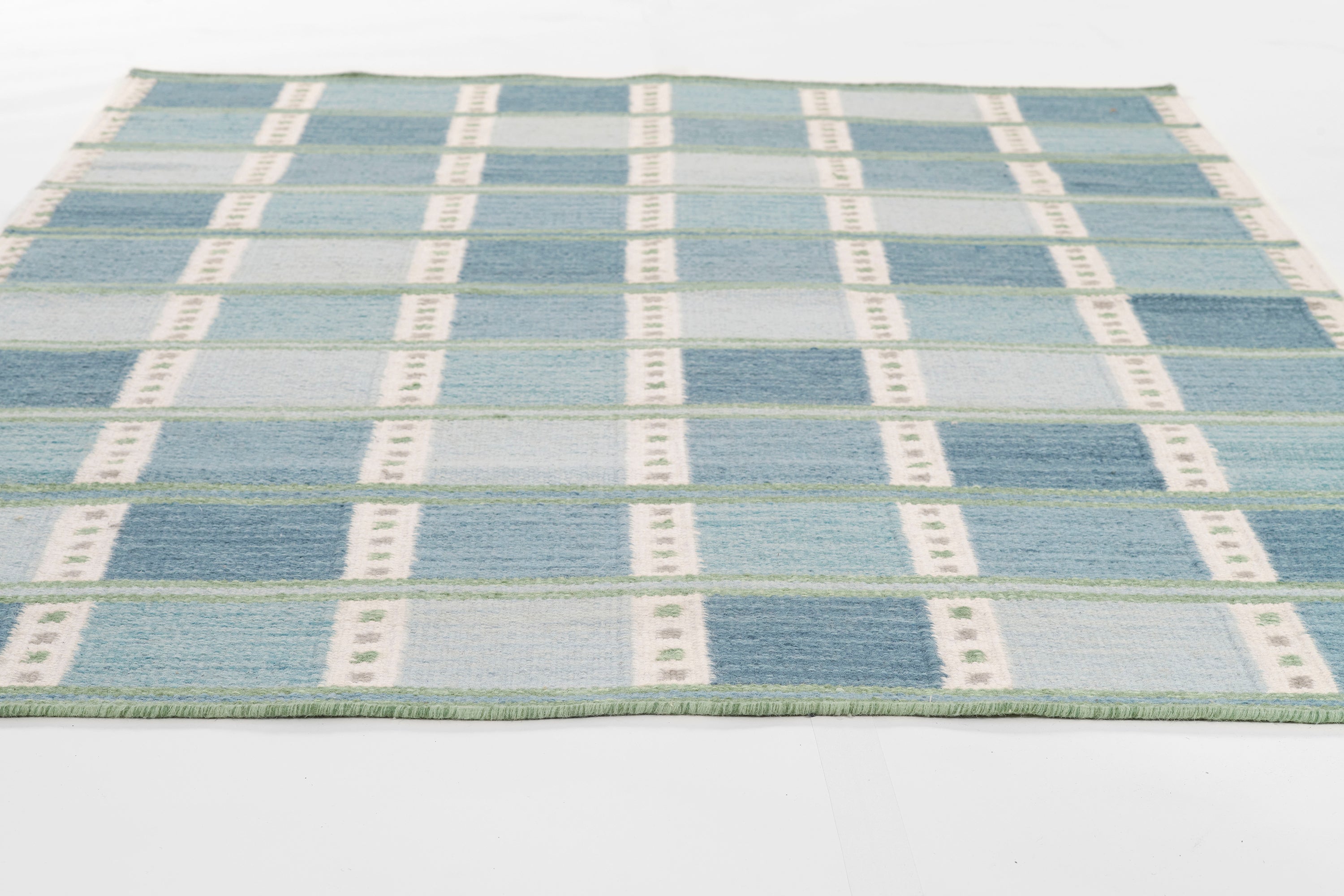 Momeni Scandi SCN-4 Blue Hand Woven Area Rug