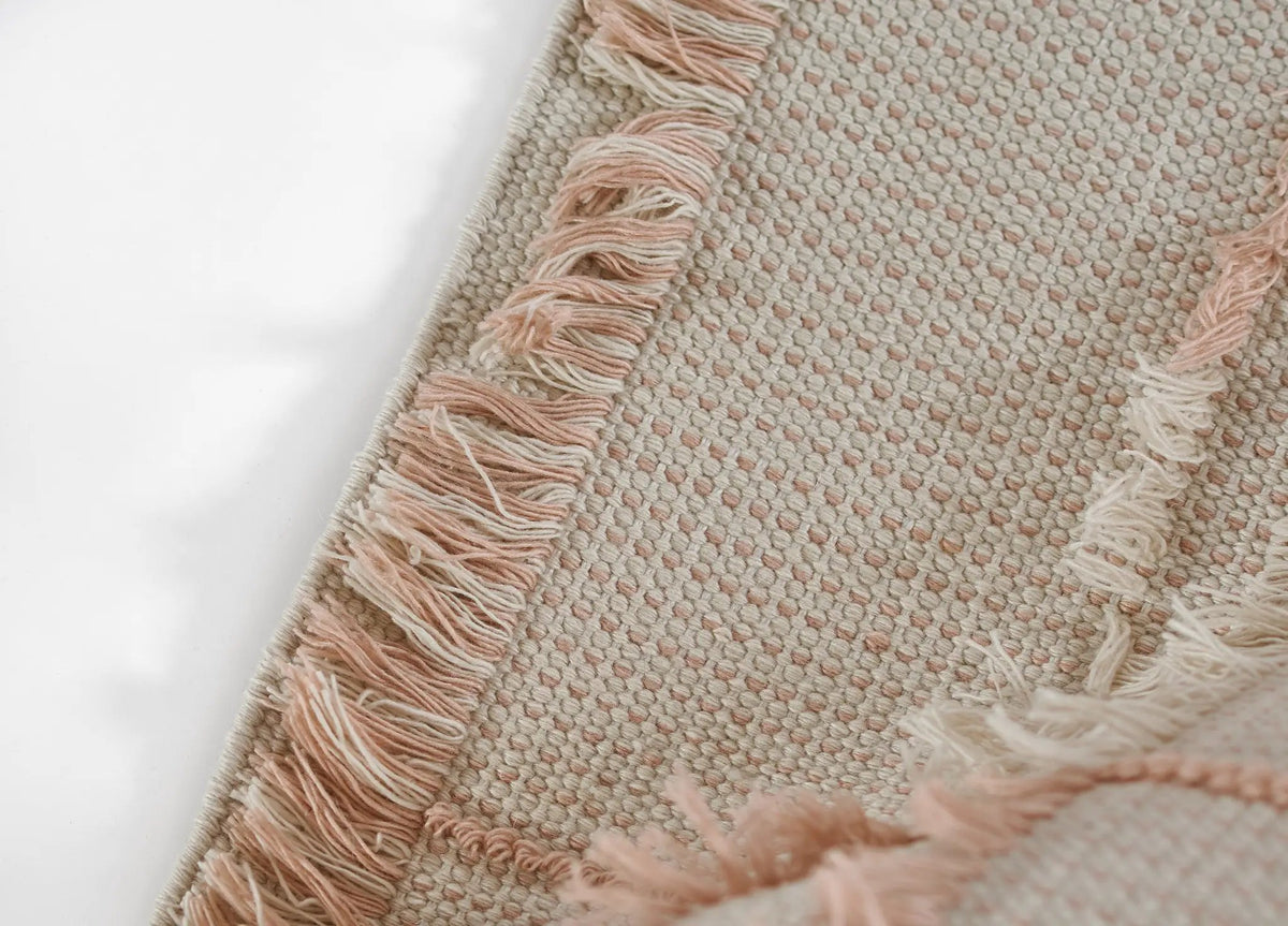 Serena SRN-1 Pink Area Rug by Momeni