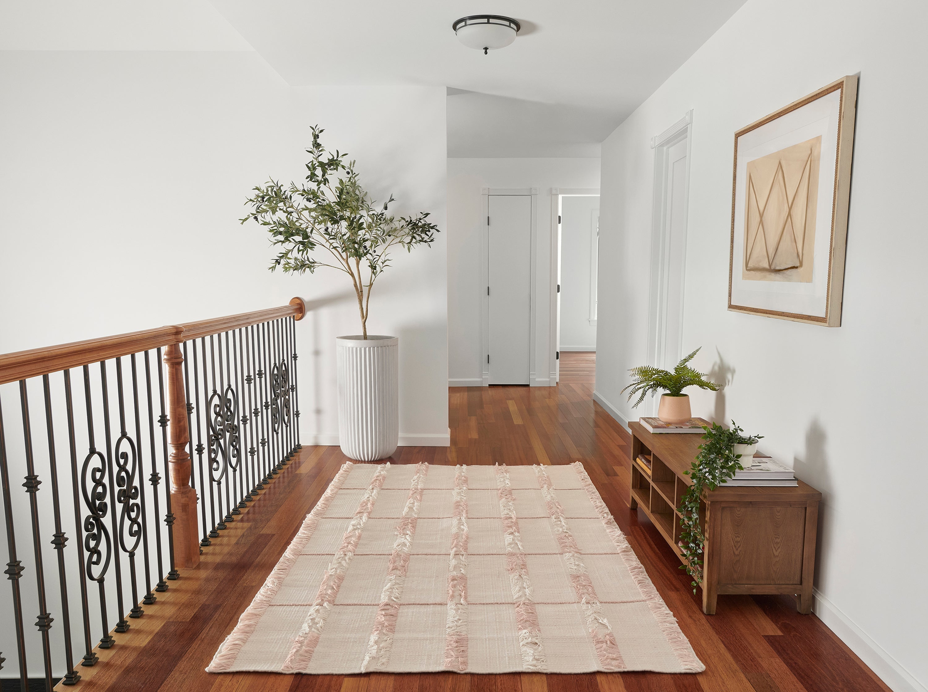 Momeni Serena SRN-1 Pink Hand Woven Area Rug