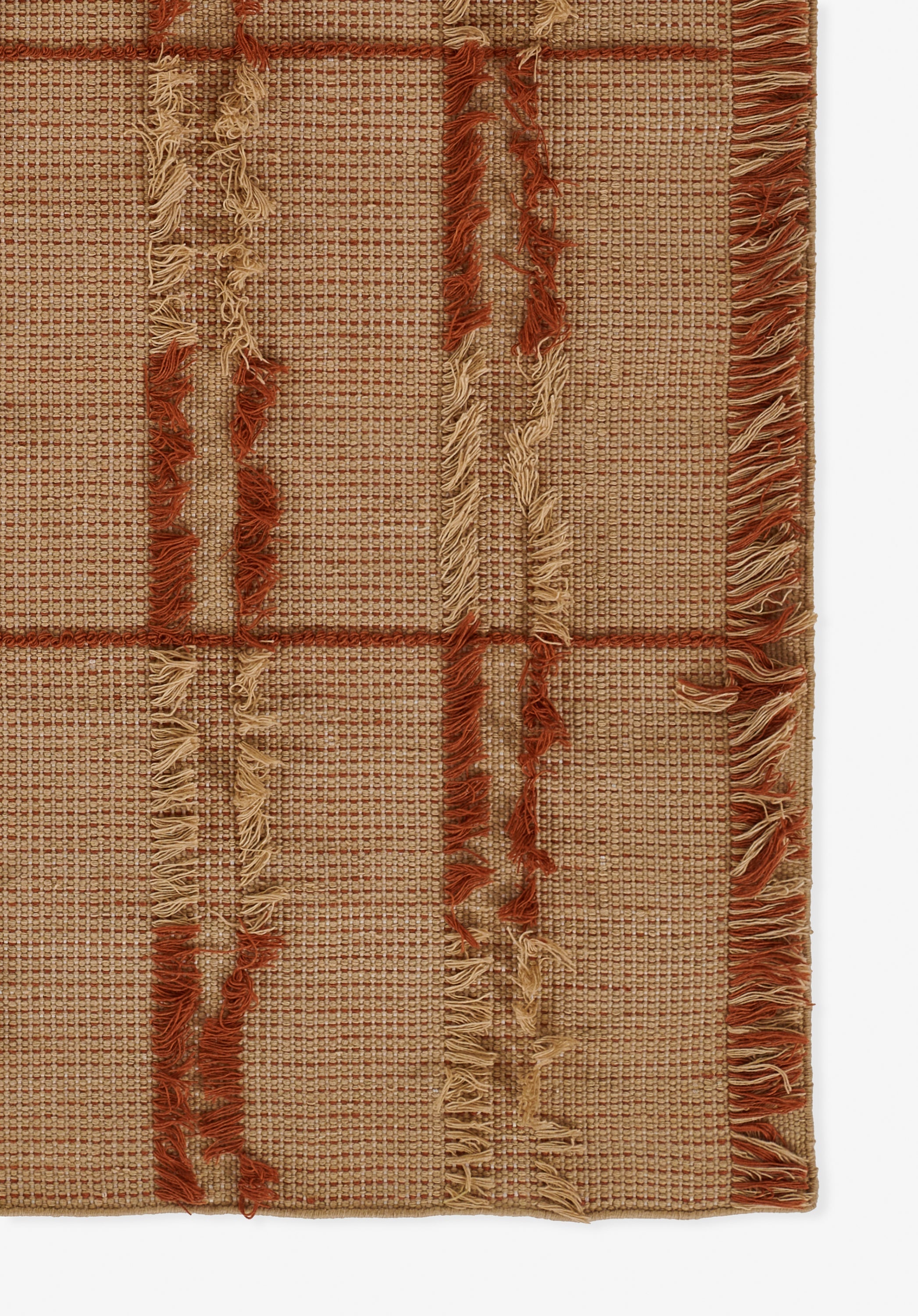 Momeni Serena SRN-1 Terracotta Hand Woven Area Rug