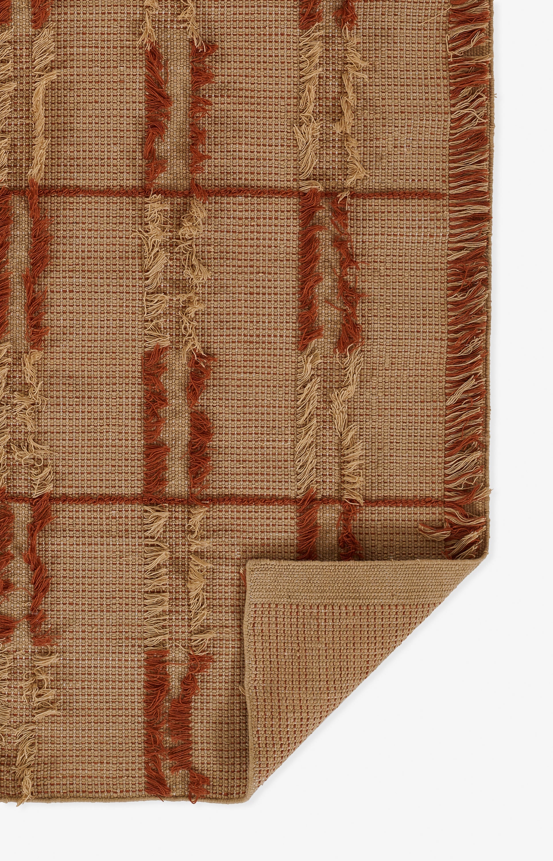 Momeni Serena SRN-1 Terracotta Hand Woven Area Rug
