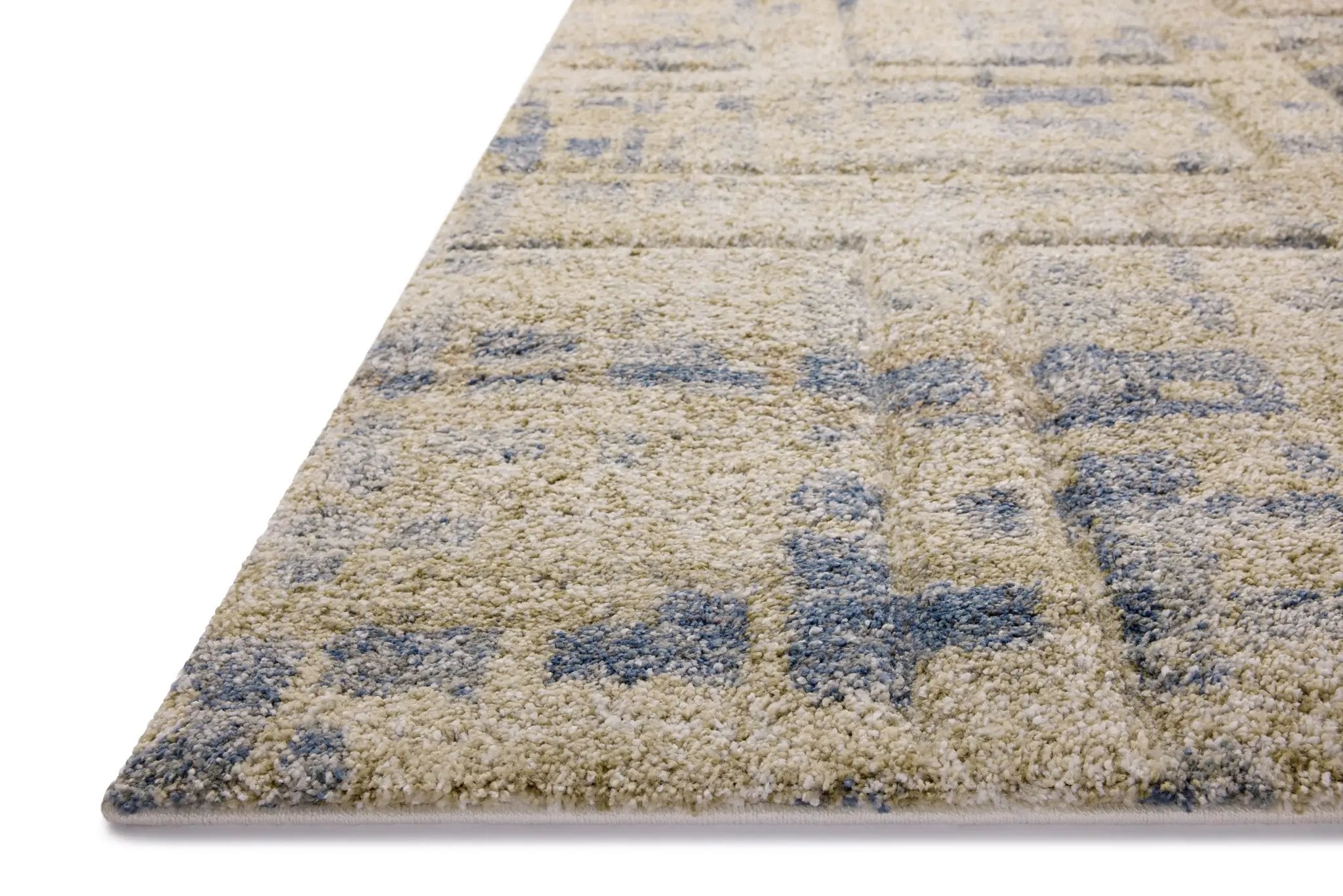 Silas SLA-05 Blue / Multi Area Rug by Loloi